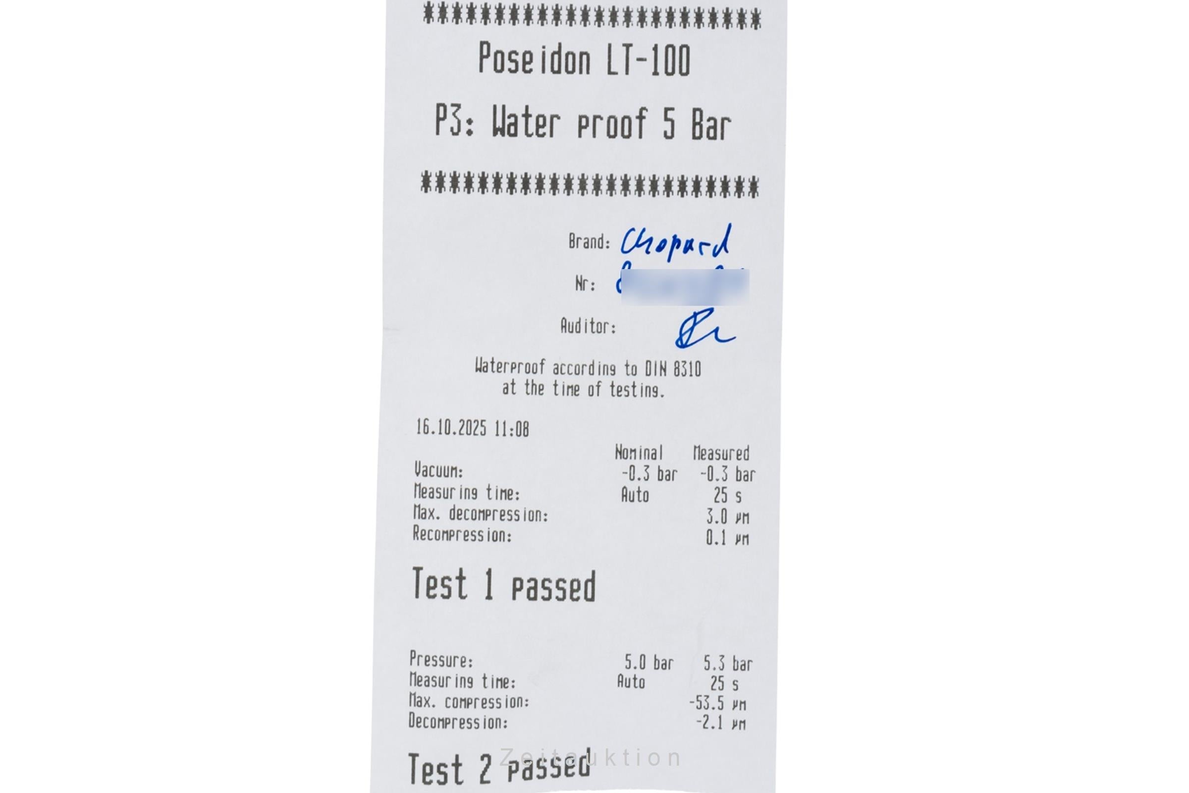 Chopard Mille Miglia chronographe titane  automatique montre pour hommes 16/8915 Limited  [2505650]