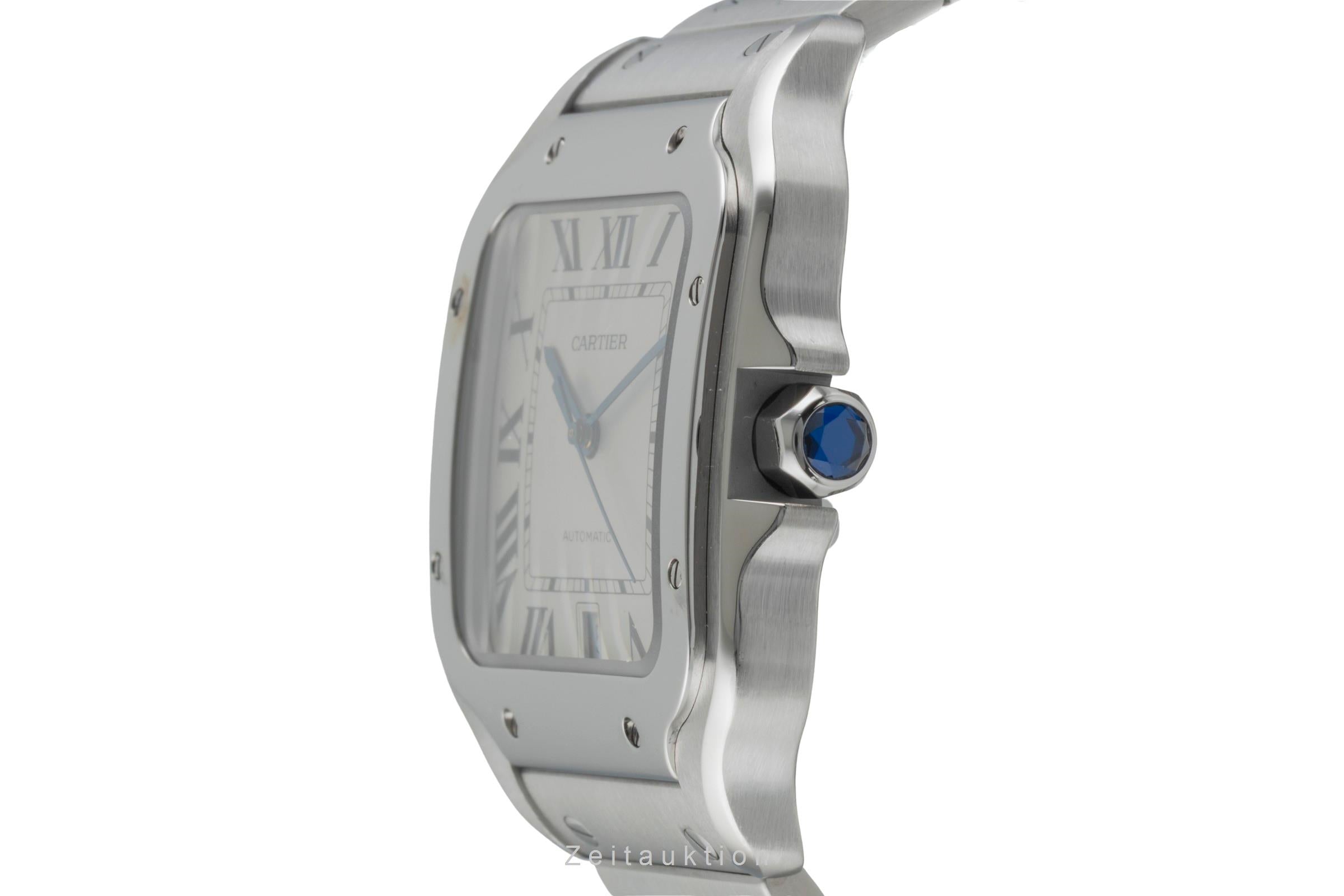Cartier Santos steel automatic men's watch WSSA0009 LP: 8850EUR  [2505651]