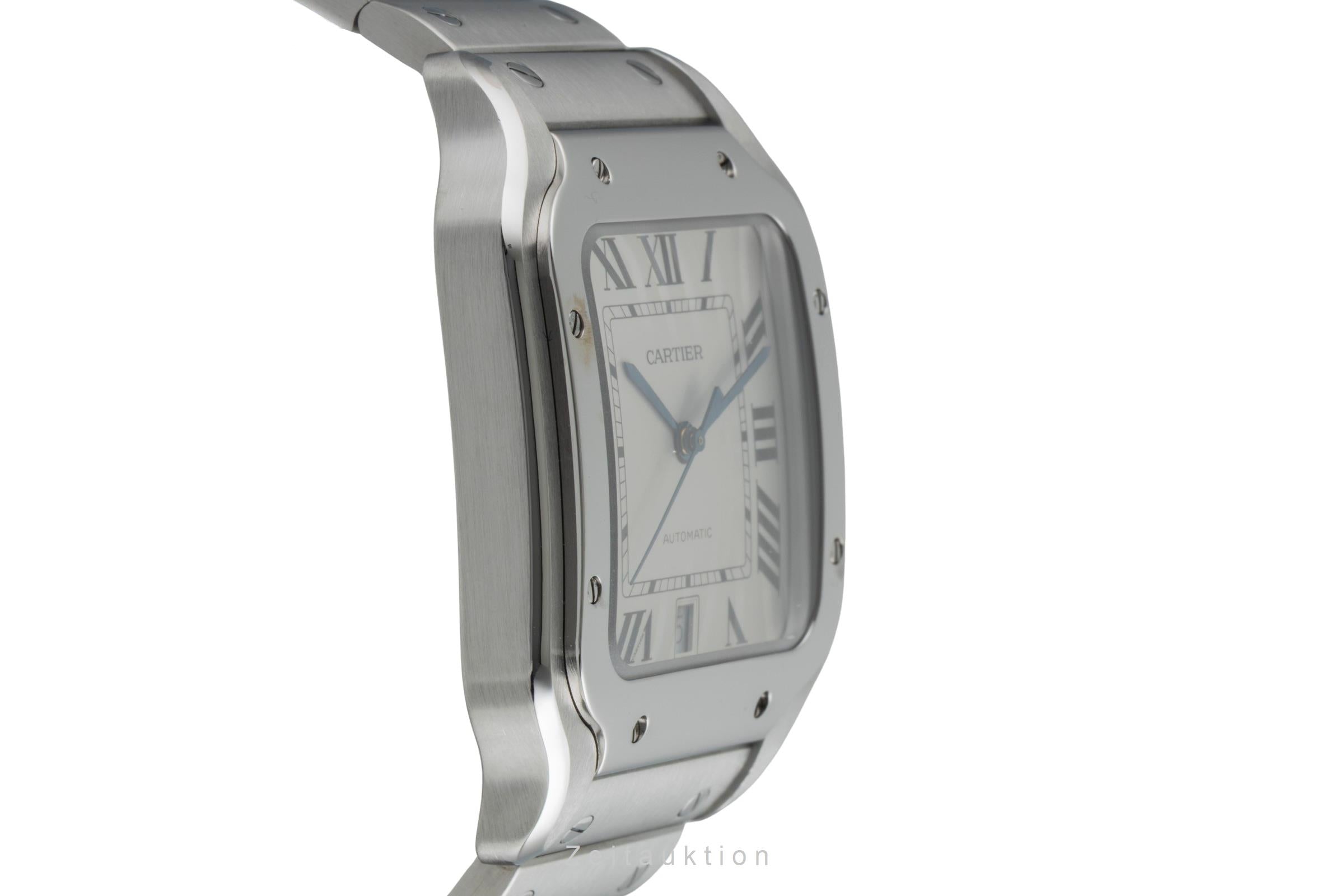 Cartier Santos steel automatic men's watch WSSA0009 LP: 8850EUR  [2505651]