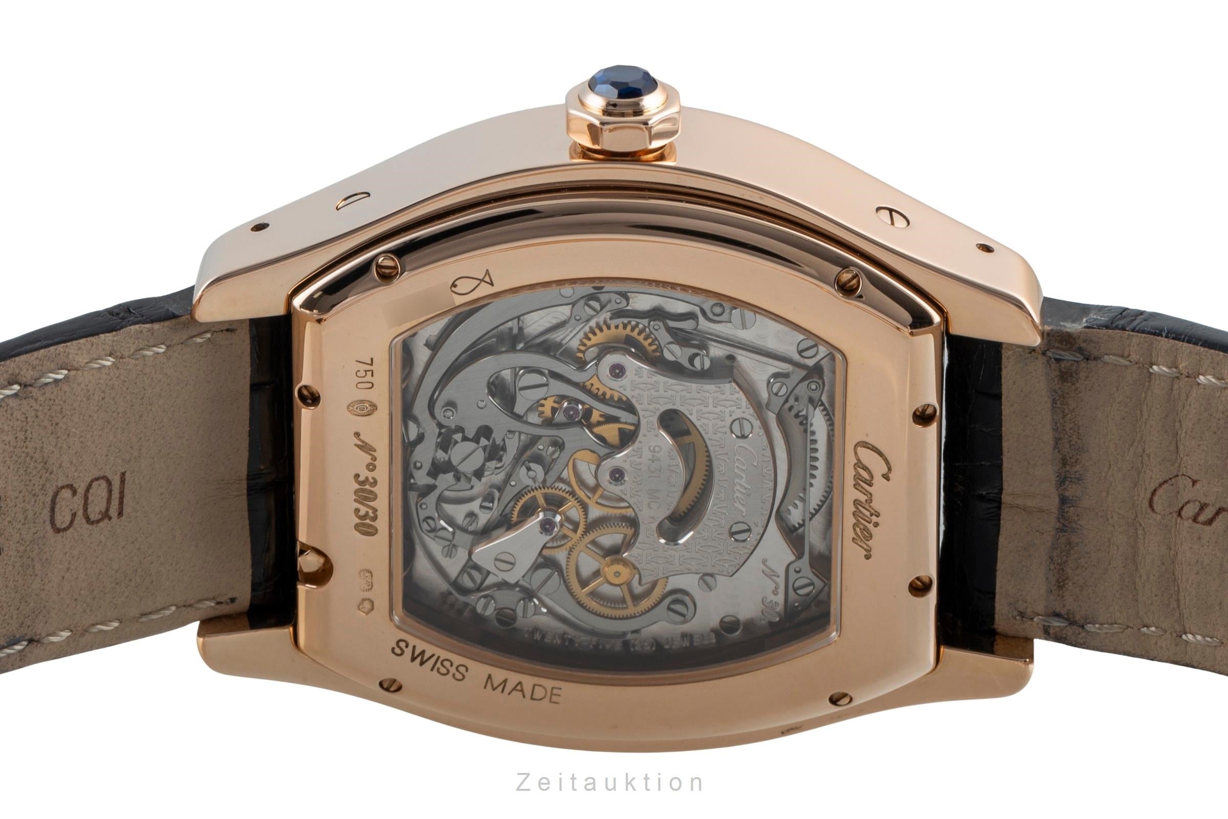 Cartier Tortue or 18 ct automatique montre pour hommes CRW1548151, W1548151 LP: 173000EUR Limited  [2505652]