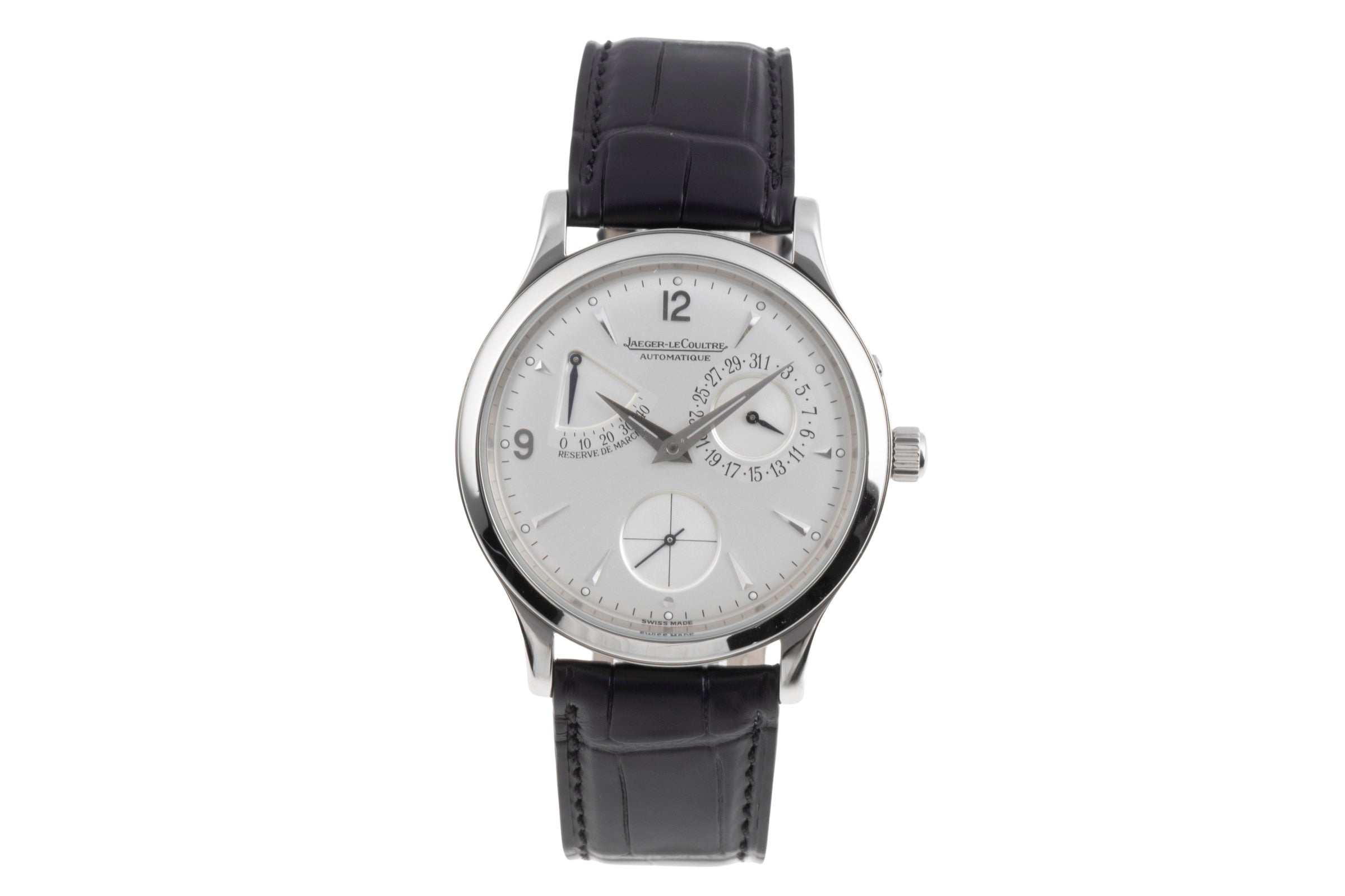 Jaeger LeCoultre Master Control steel automatic men's watch Q1488420, 140.8.93. S LP: 11000EUR  [2505653]