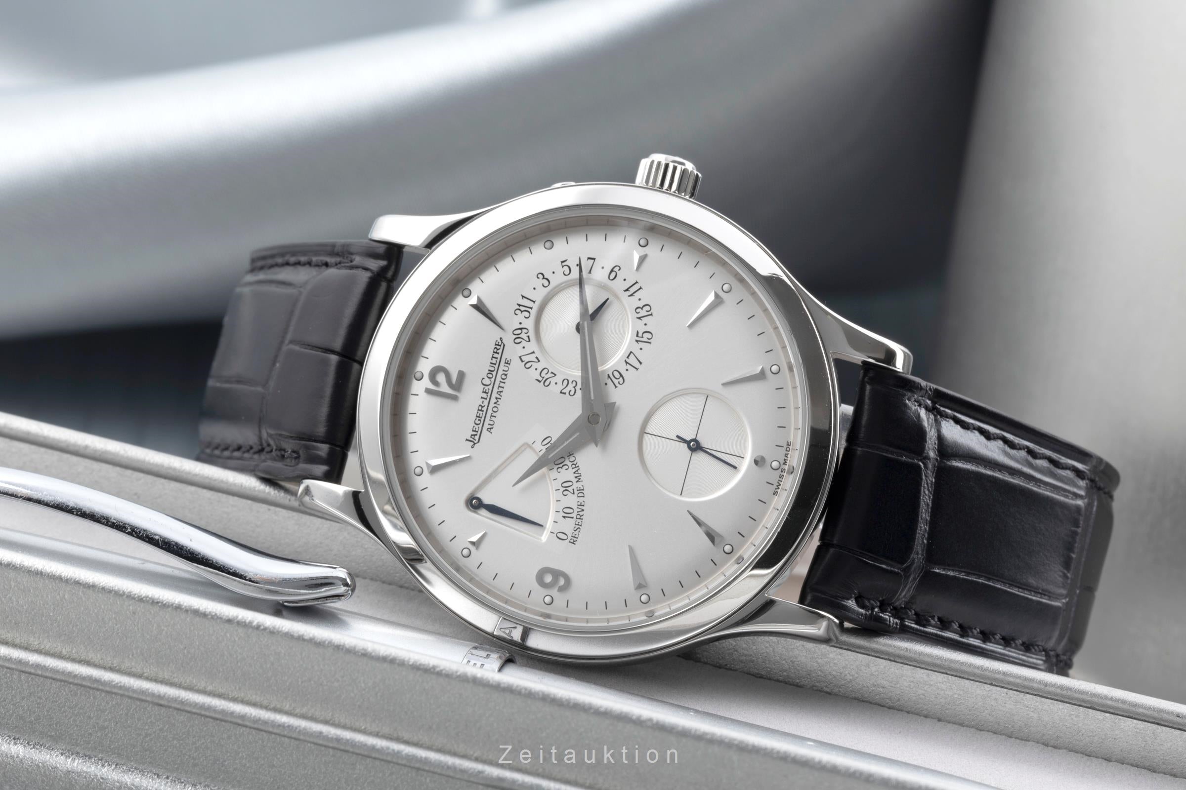 Jaeger LeCoultre Master Control steel automatic men's watch Q1488420, 140.8.93. S LP: 11000EUR  [2505653]