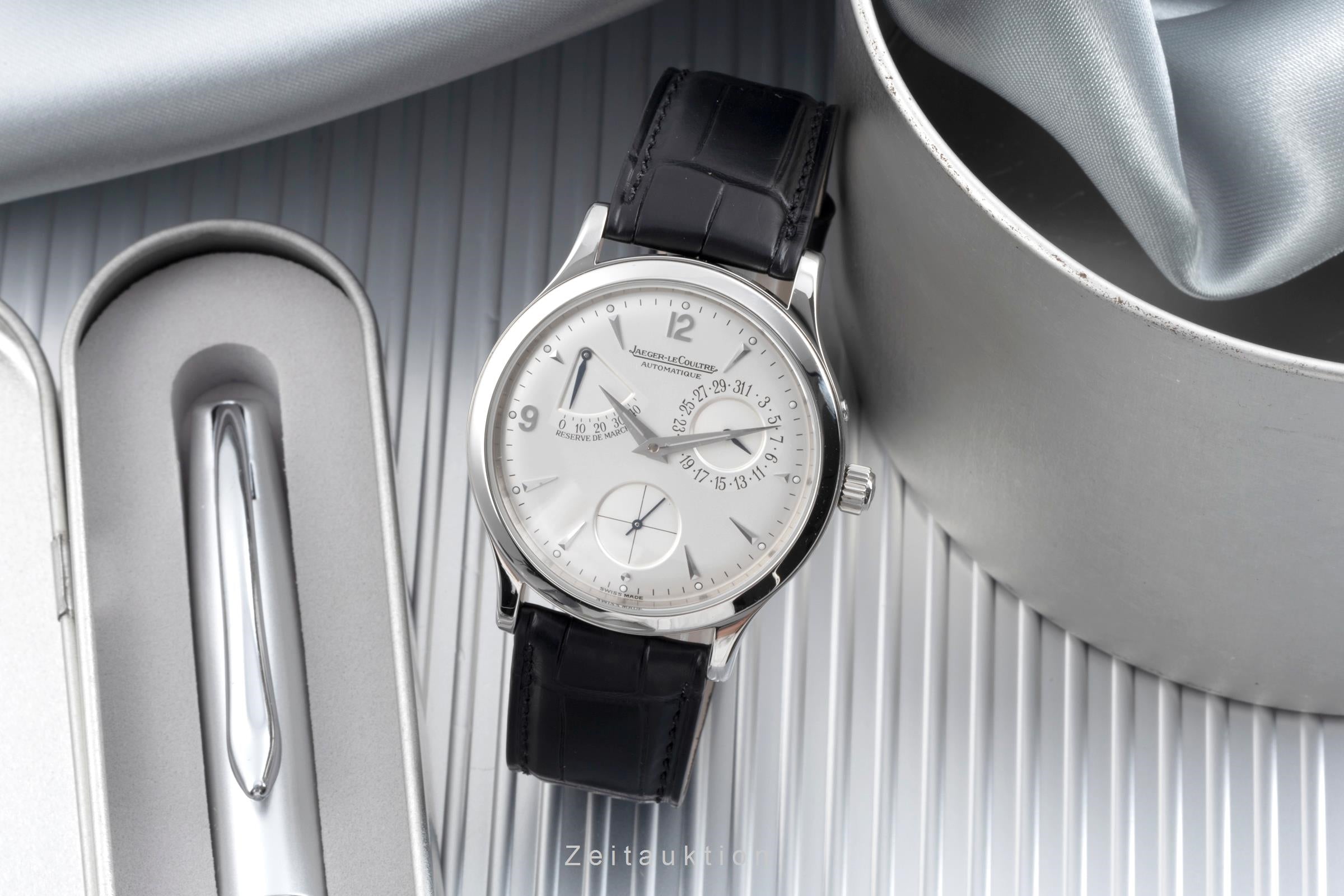 Jaeger LeCoultre Master Control steel automatic men's watch Q1488420, 140.8.93. S LP: 11000EUR  [2505653]