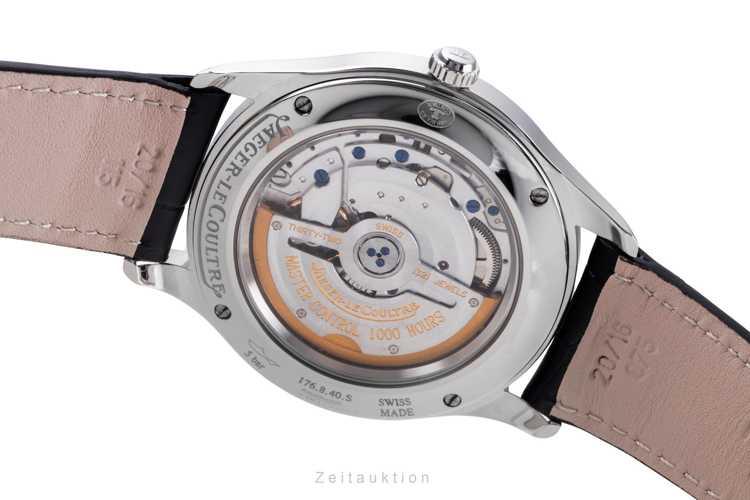 Jaeger LeCoultre Master Control acciaio automatismo orologio da uomo Q1548420 , 176.8.40.S  [2505657]