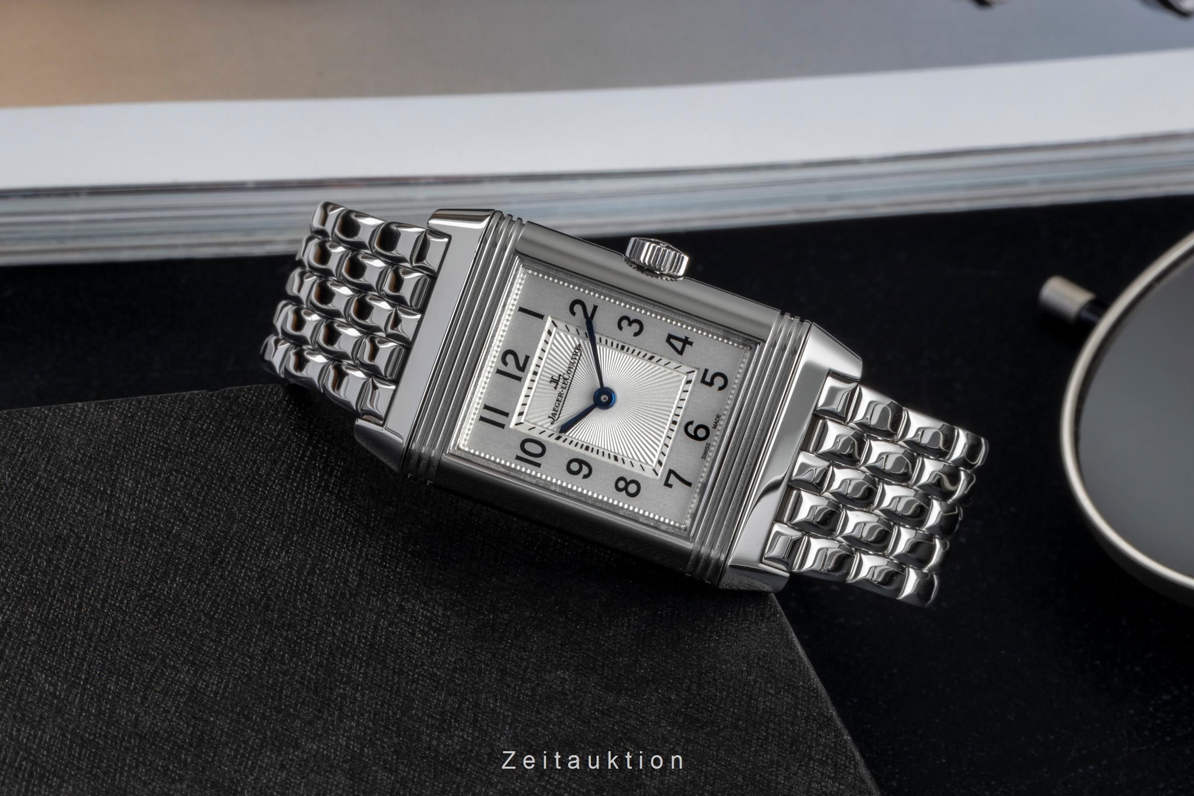 Jaeger LeCoultre Reverso acero cuerda manual reloj para damas  Q2668130 , 211.8.44  [2505659]