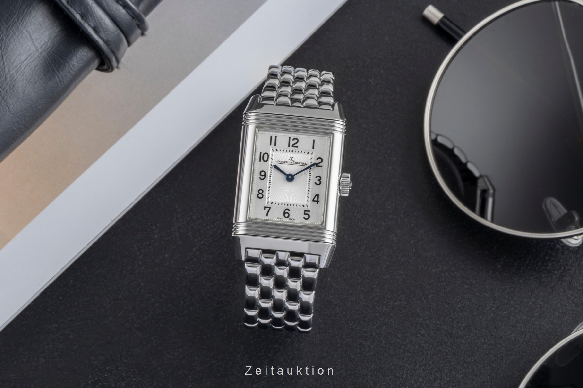 Jaeger LeCoultre Reverso acero cuerda manual reloj para damas  Q2668130 , 211.8.44  [2505659]