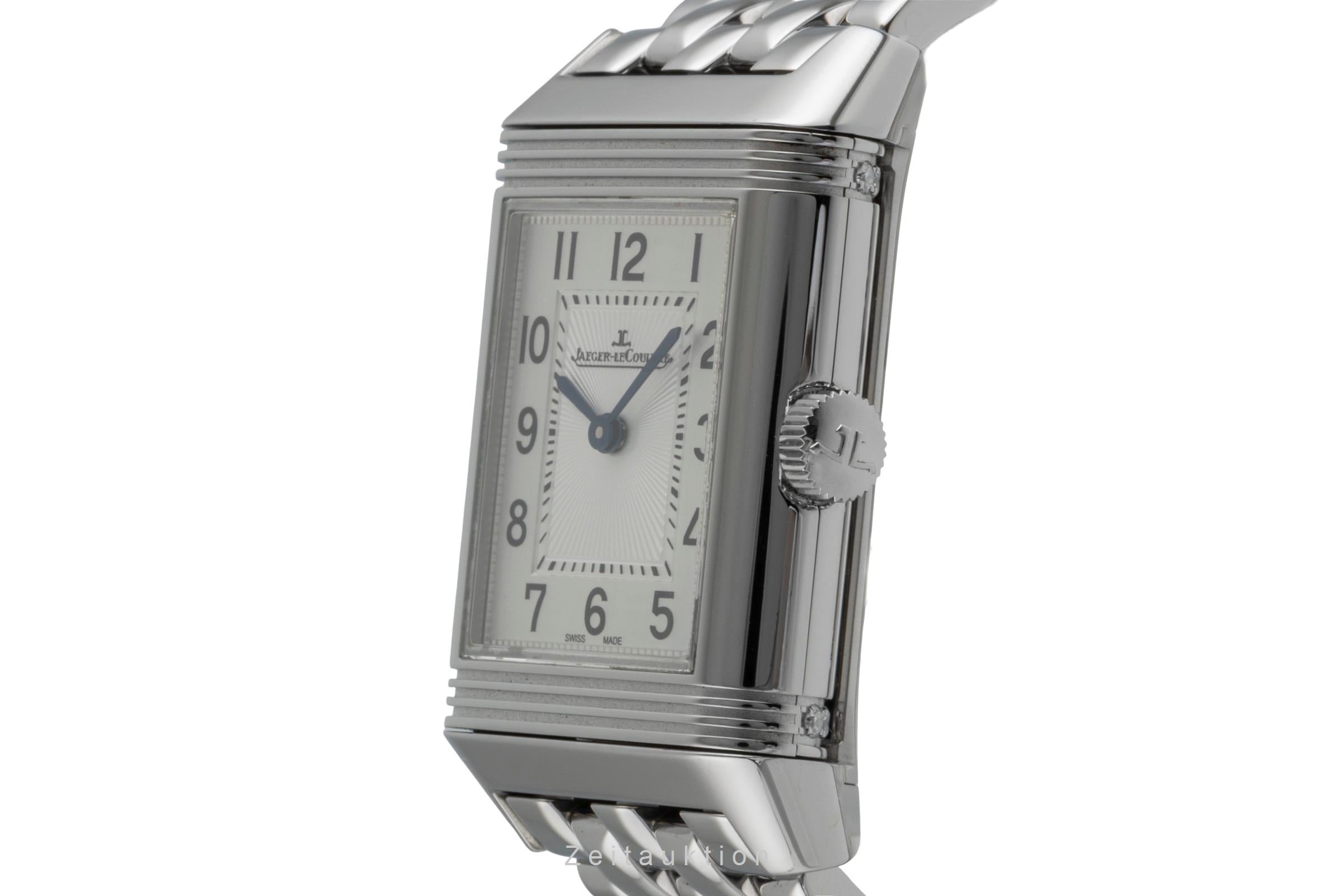 Jaeger LeCoultre Reverso acero cuerda manual reloj para damas  Q2668130 , 211.8.44  [2505659]