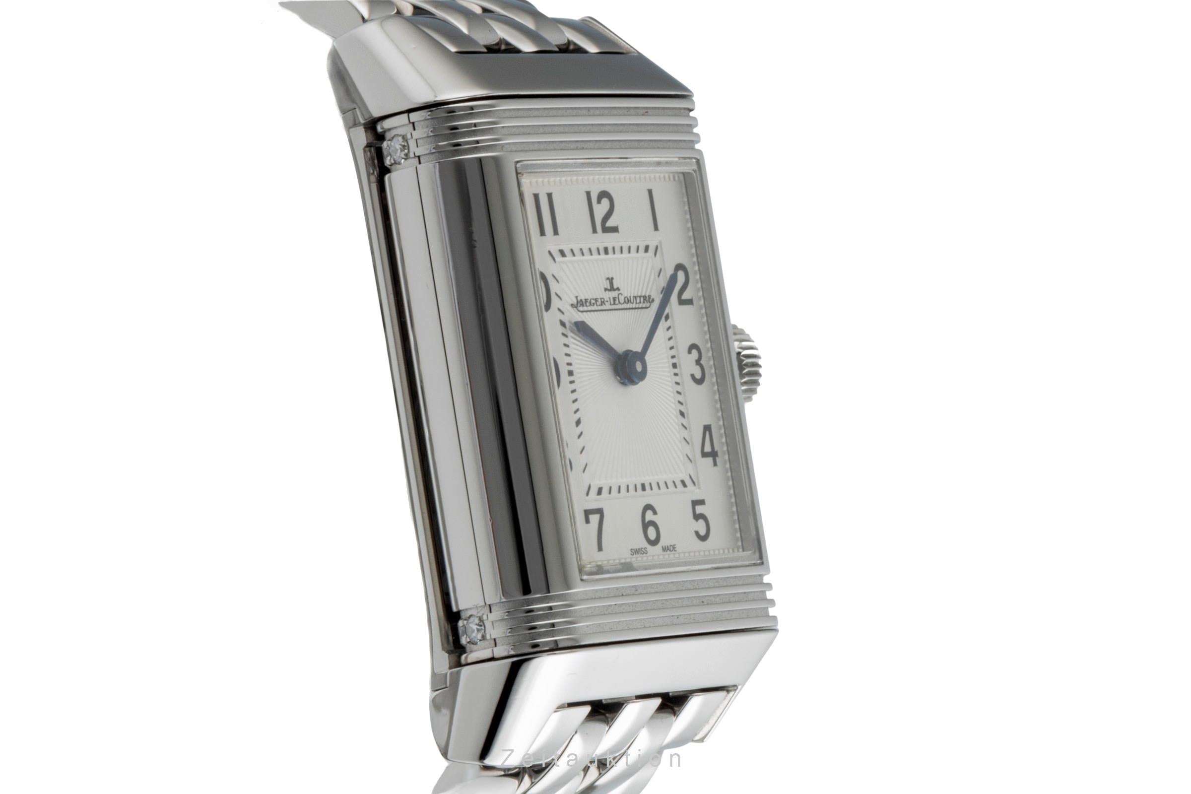 Jaeger LeCoultre Reverso acero cuerda manual reloj para damas  Q2668130 , 211.8.44  [2505659]