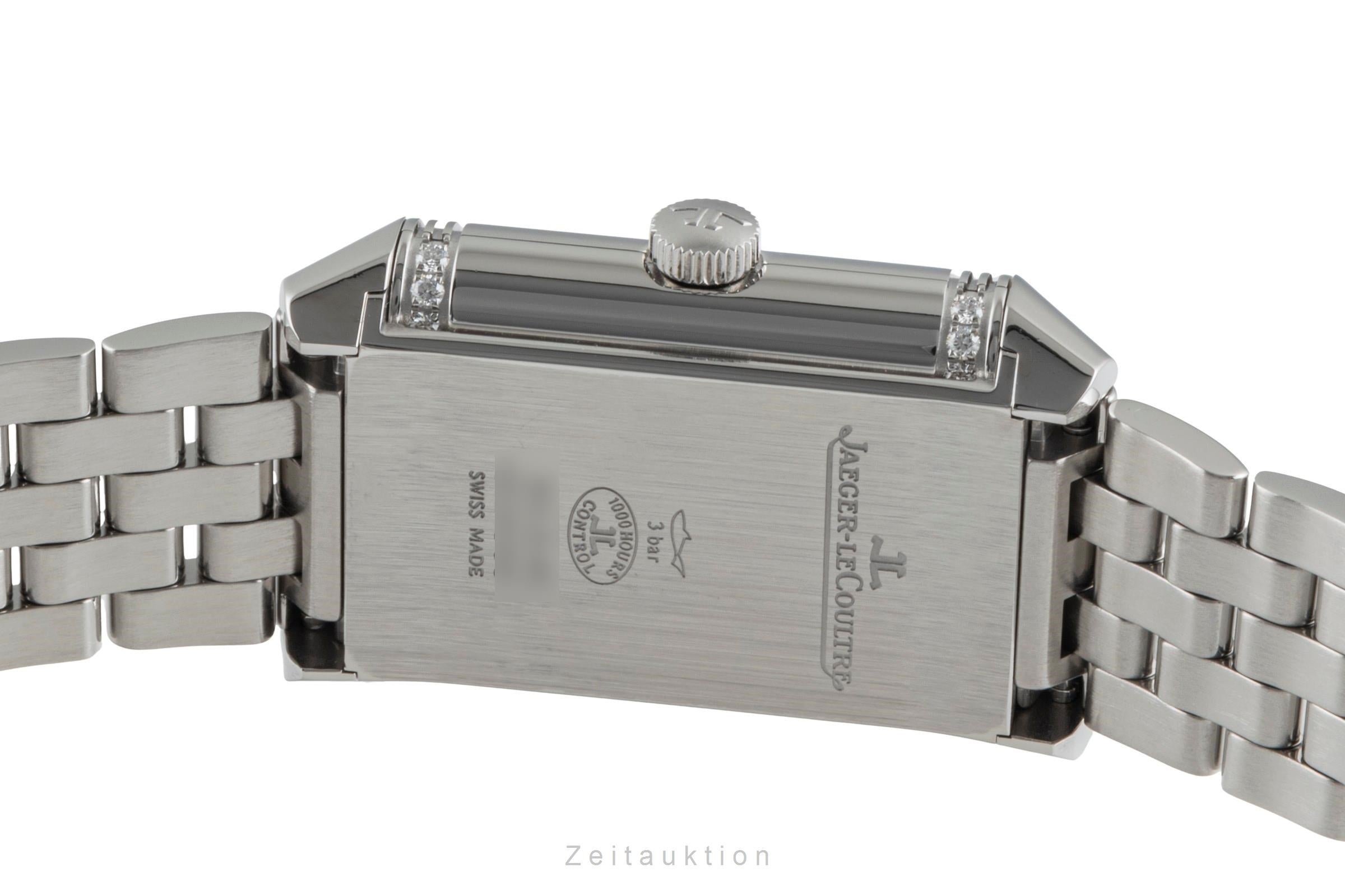 Jaeger LeCoultre Reverso acero cuerda manual reloj para damas  Q2668130 , 211.8.44  [2505659]