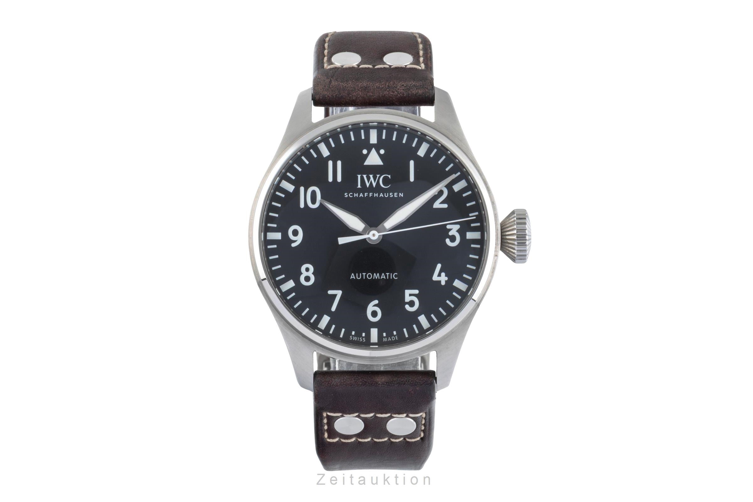 IWC Big Pilot acier automatique montre pour hommes IW329301 LP: 9600EUR  [2505660]