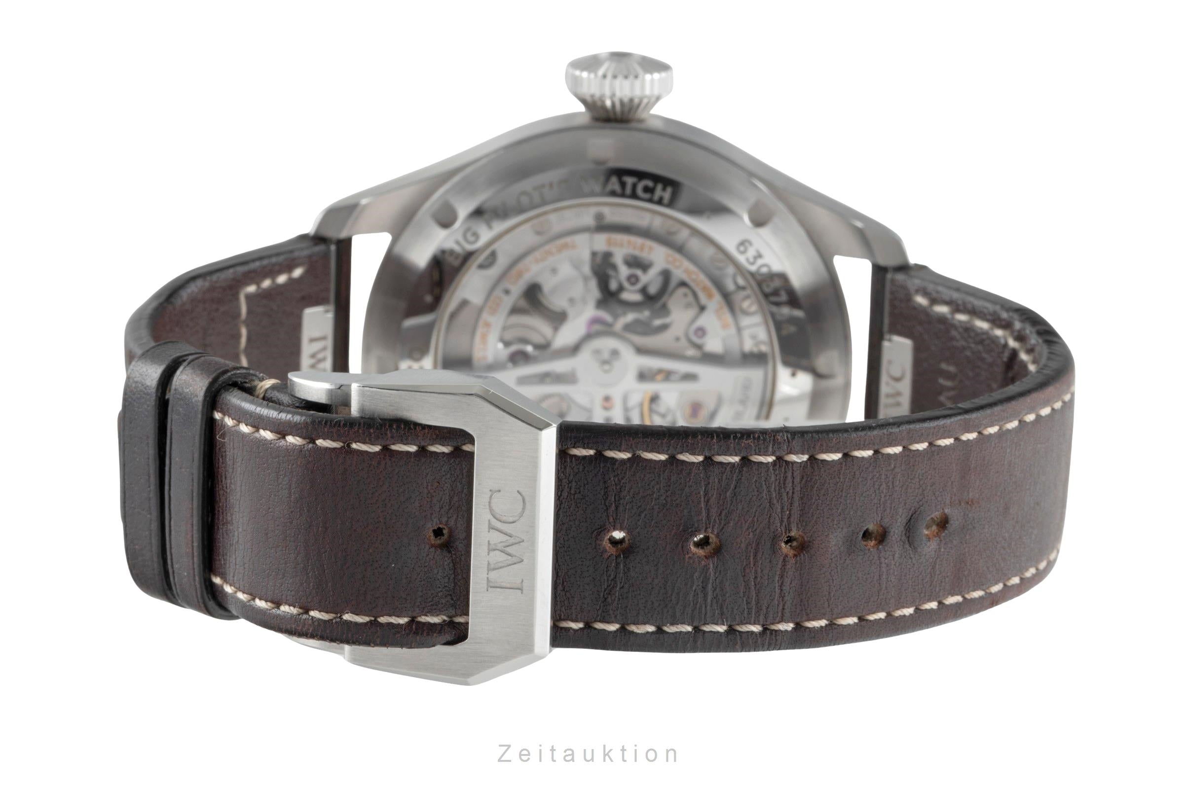 IWC Big Pilot acier automatique montre pour hommes IW329301 LP: 9600EUR  [2505660]