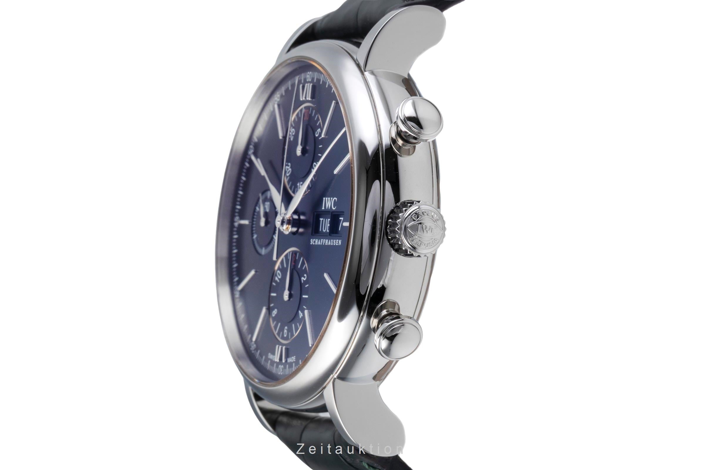 IWC Portofino cronógrafo acero automático reloj para caballeros IW391008 LP: 7100EUR  [2505661]