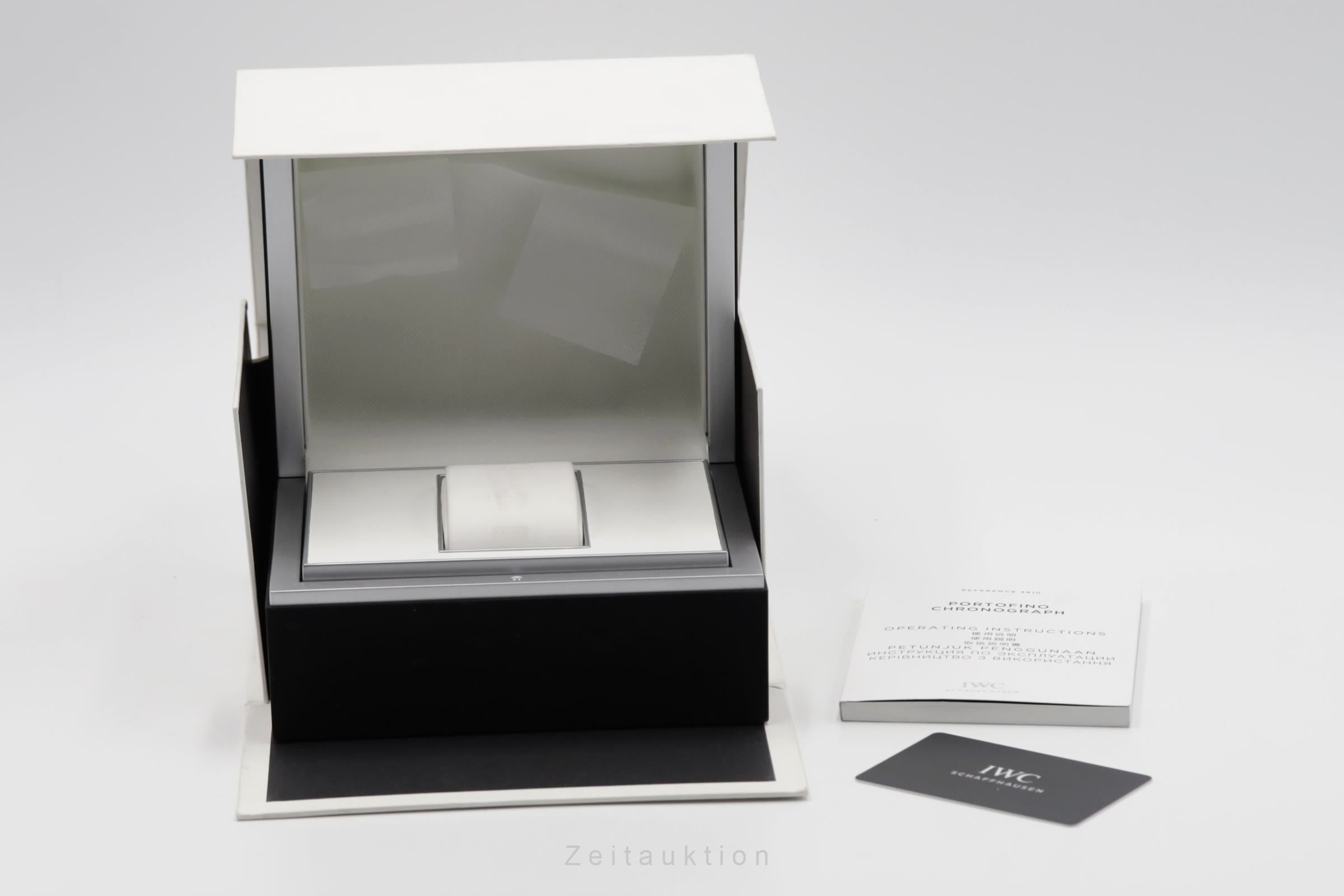 IWC Portofino cronógrafo acero automático reloj para caballeros IW391008 LP: 7100EUR  [2505661]