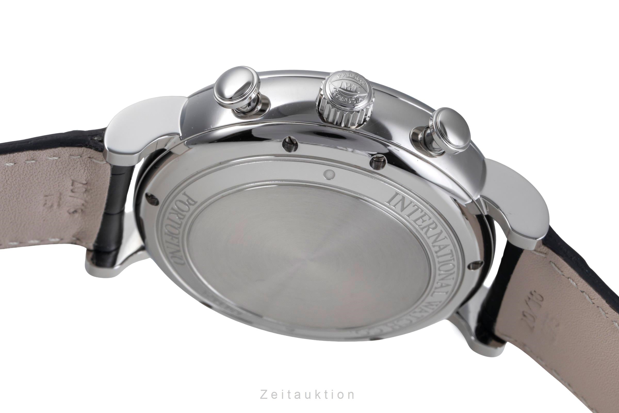 IWC Portofino cronógrafo acero automático reloj para caballeros IW391008 LP: 7100EUR  [2505661]