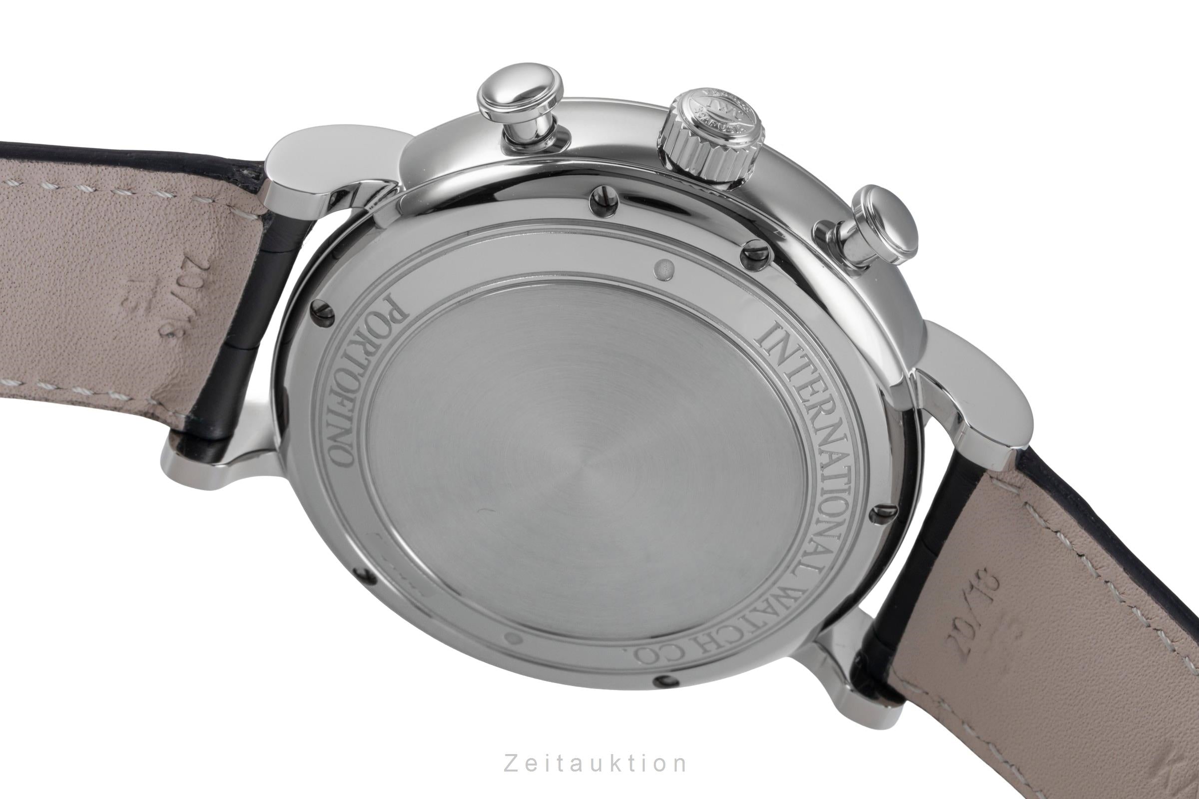 IWC Portofino cronógrafo acero automático reloj para caballeros IW391008 LP: 7100EUR  [2505661]