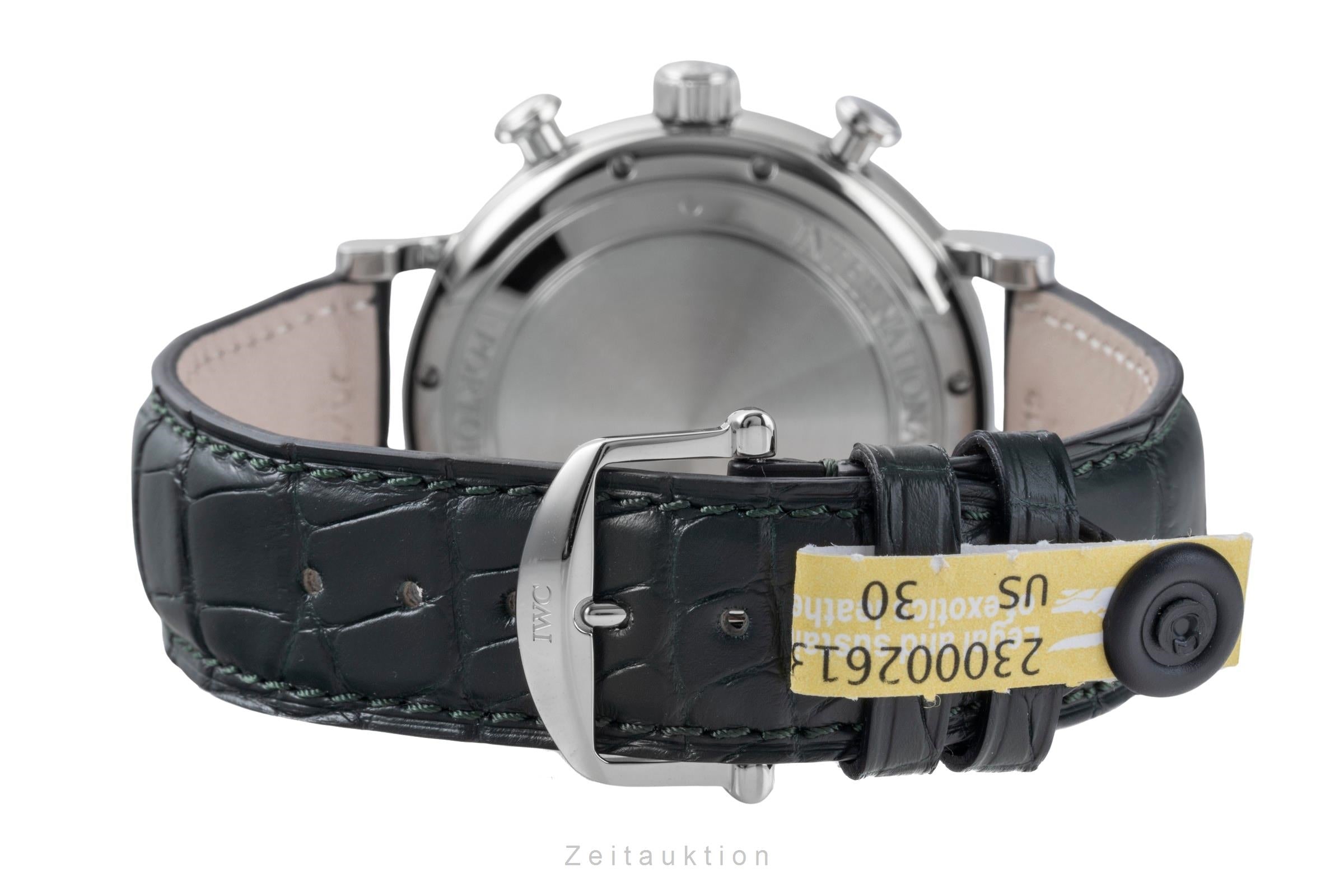 IWC Portofino cronógrafo acero automático reloj para caballeros IW391008 LP: 7100EUR  [2505661]