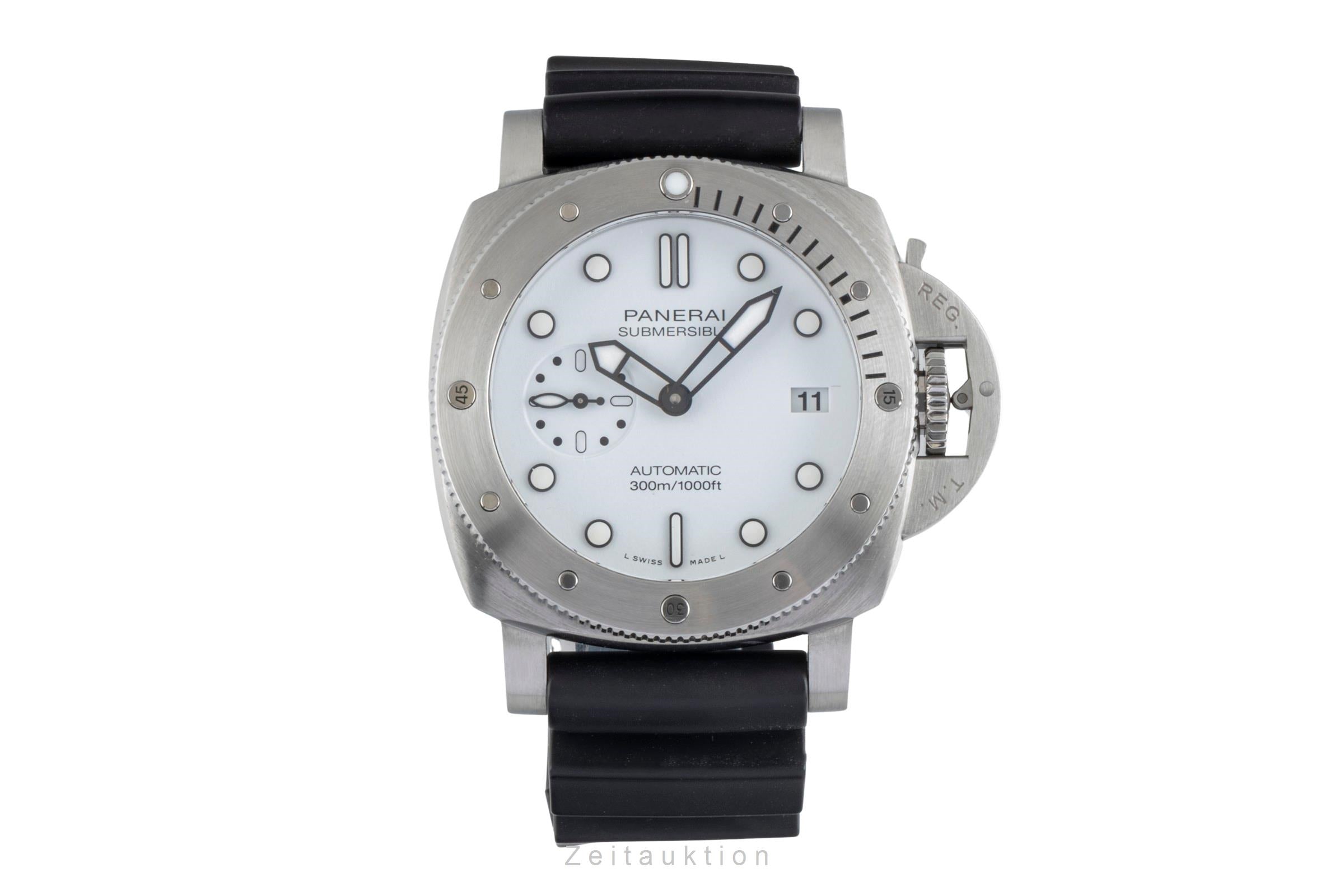 Panerai Submersible acier automatique montre pour hommes PAM02223 LP: 9700EUR  [2505662]