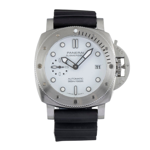 Panerai Submersible acier automatique montre pour hommes PAM02223 LP: 9700EUR  [2505662]