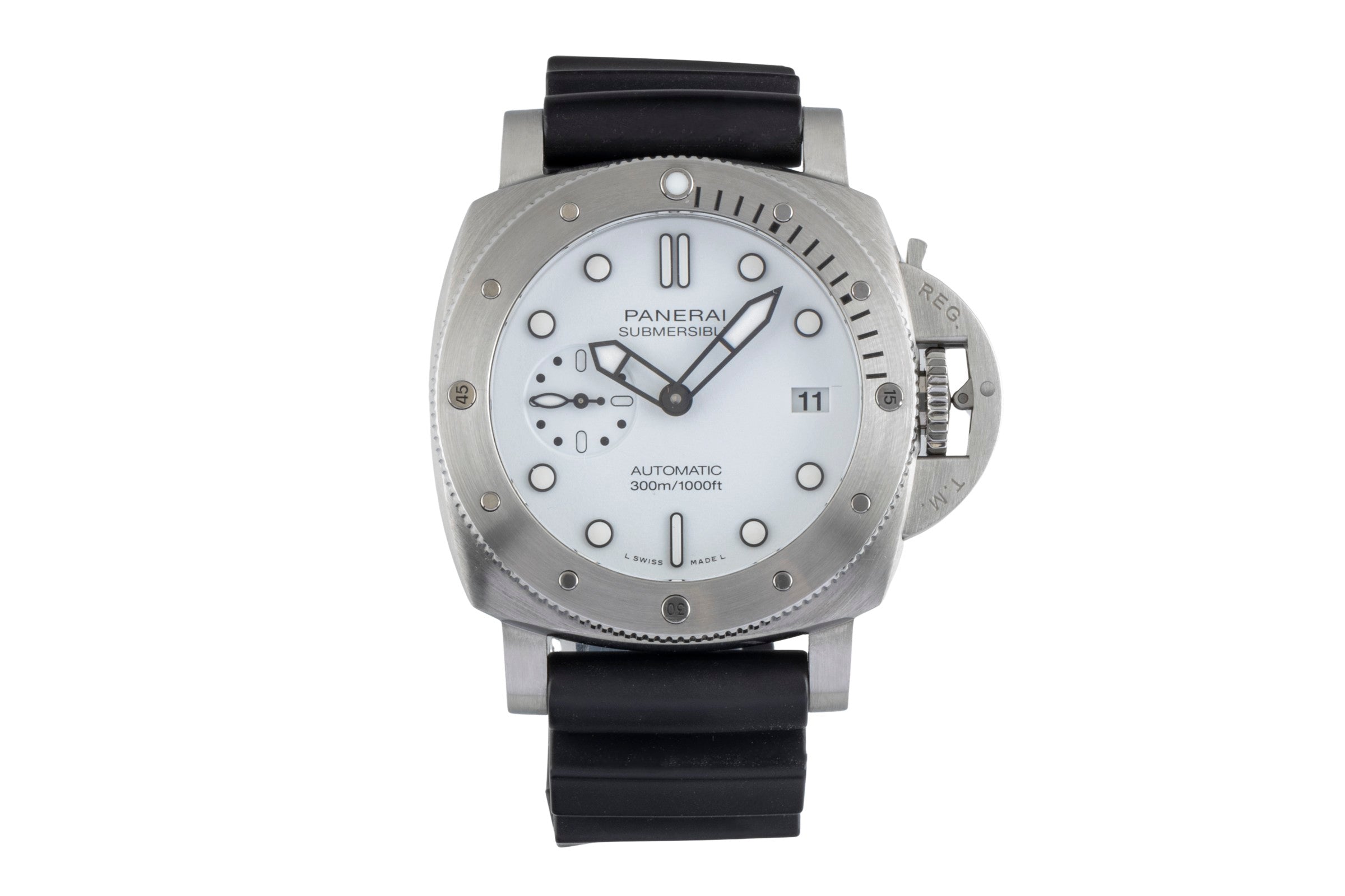 Panerai Submersible acier automatique montre pour hommes PAM02223 LP: 9700EUR  [2505662]