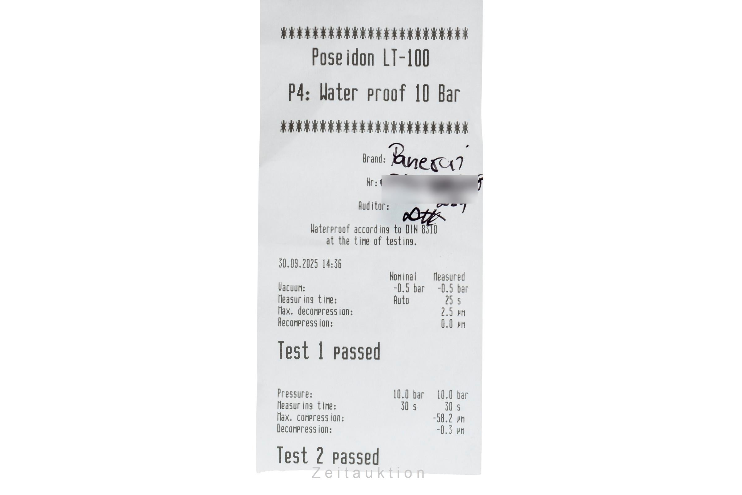 Panerai Submersible acier automatique montre pour hommes PAM02223 LP: 9700EUR  [2505662]