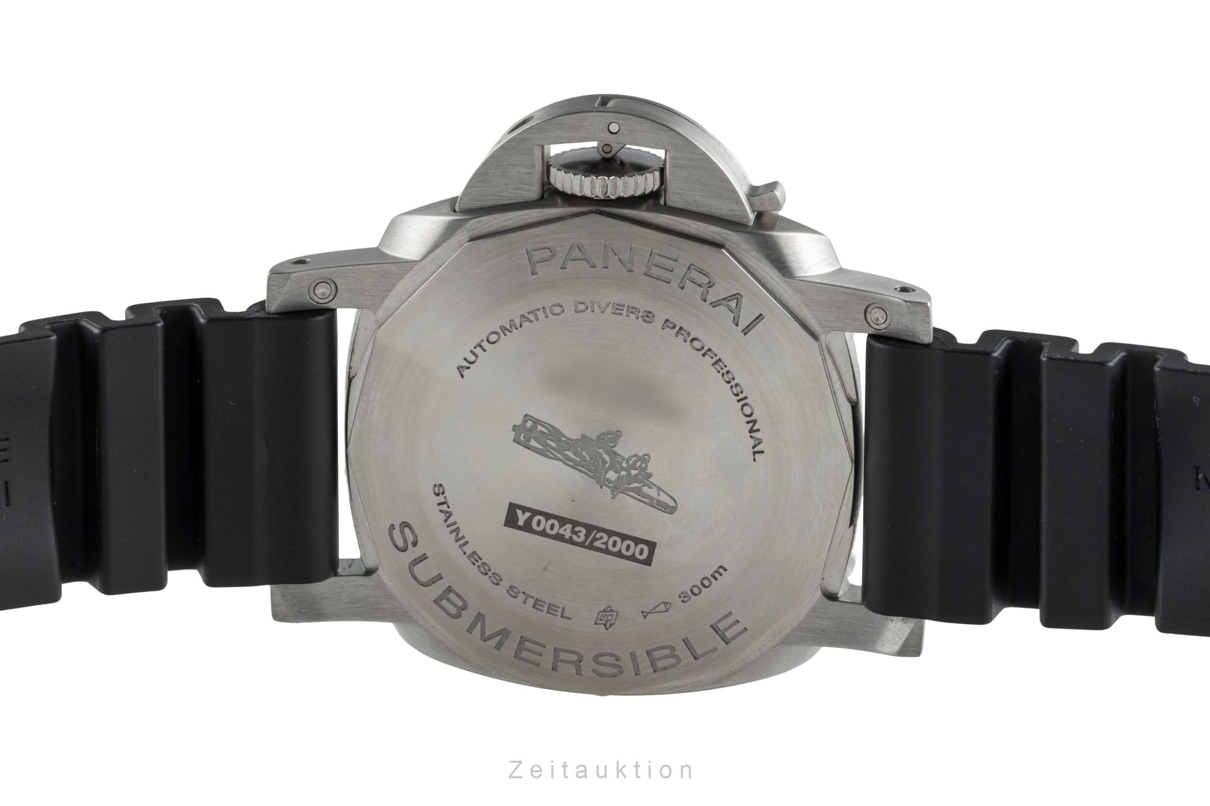 Panerai Submersible acier automatique montre pour hommes PAM02223 LP: 9700EUR  [2505662]