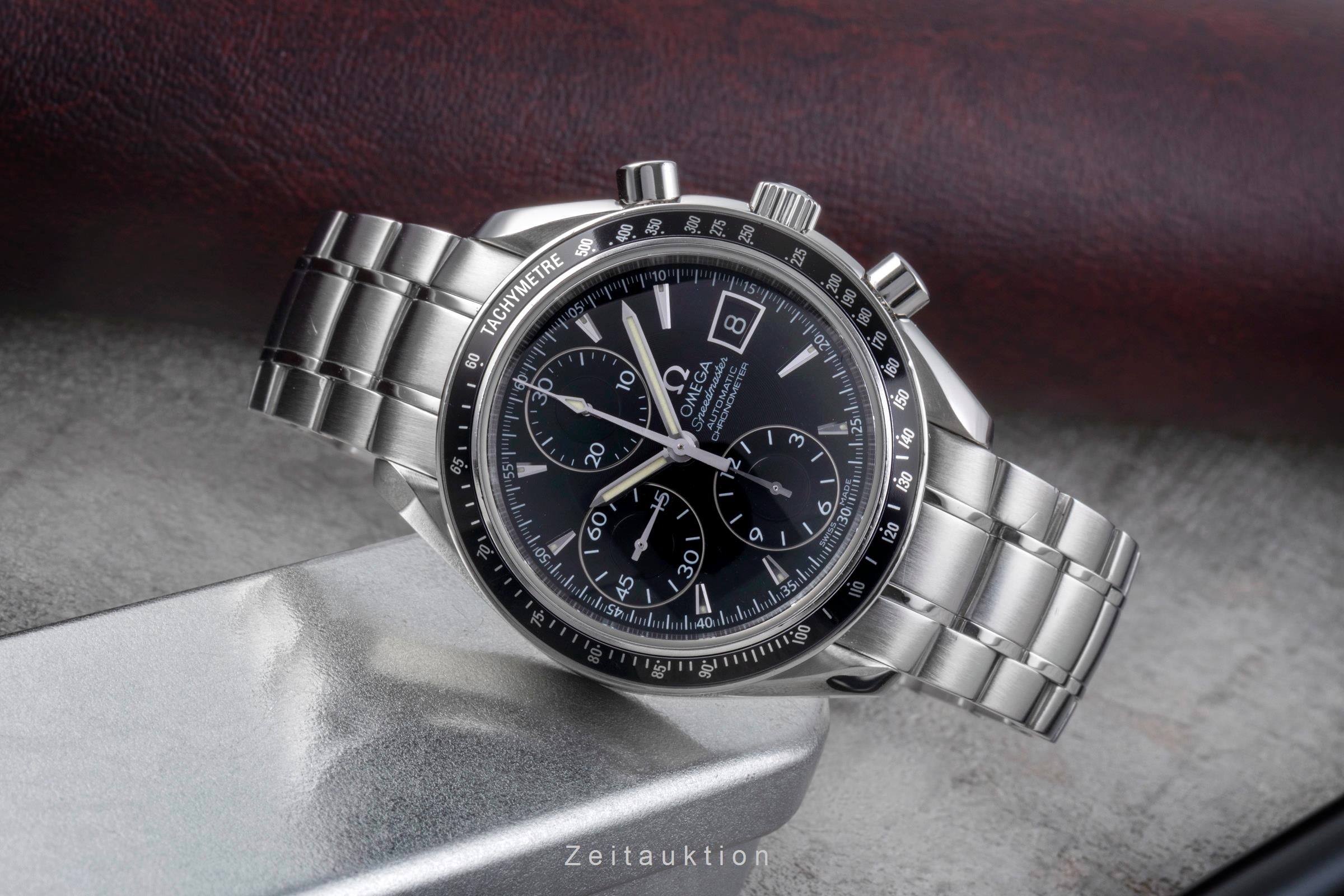 Omega Speedmaster Date chronographe acier automatique montre pour hommes 3210.50.00  [2505666]