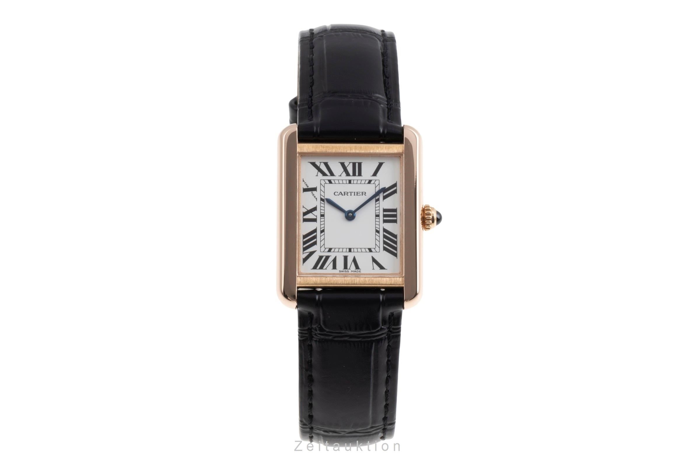 Cartier Tank 18 ct red gold quartz women's watch W5200024  [2505668]
