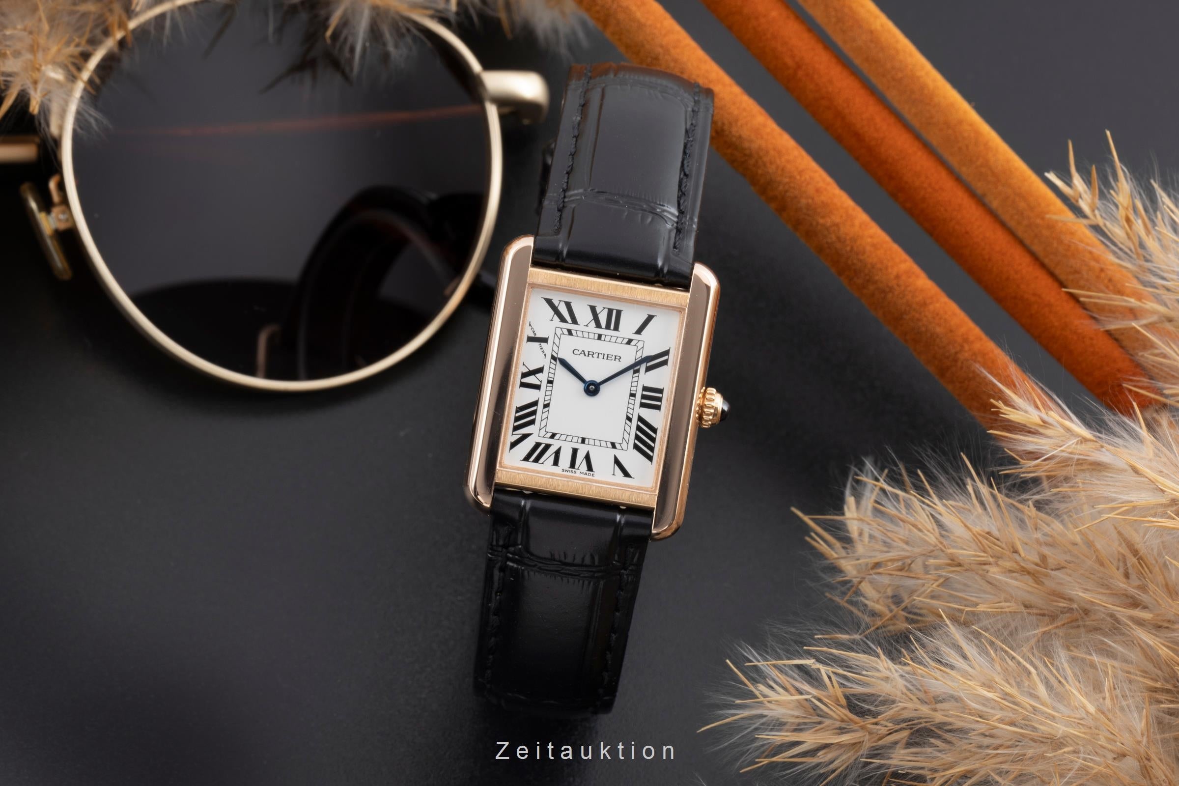 Cartier Tank 18 ct red gold quartz Kal. 157 Ref. W5200024 | 2505668