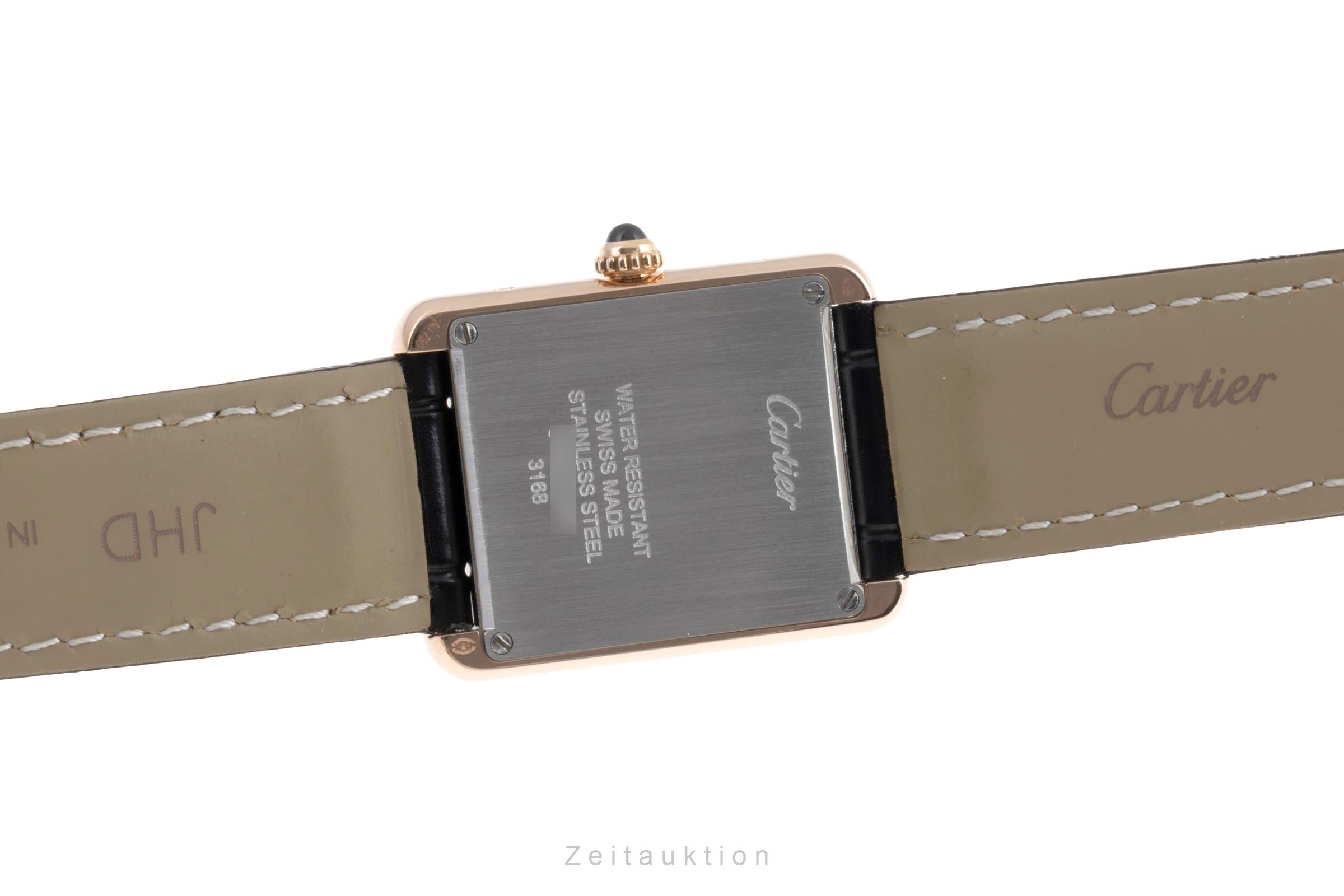 Cartier Tank 18 ct red gold quartz women's watch W5200024  [2505668]