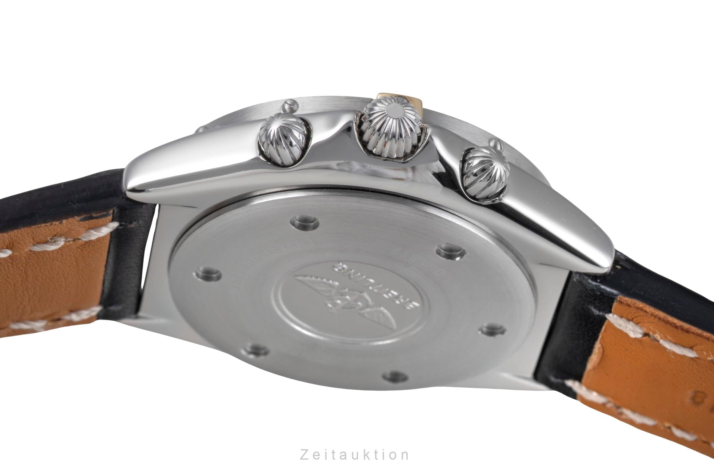 Breitling Windrider Chronograph Sextant Stahl /vergoldet Herrenuhr Ref. B55045 [2505670]