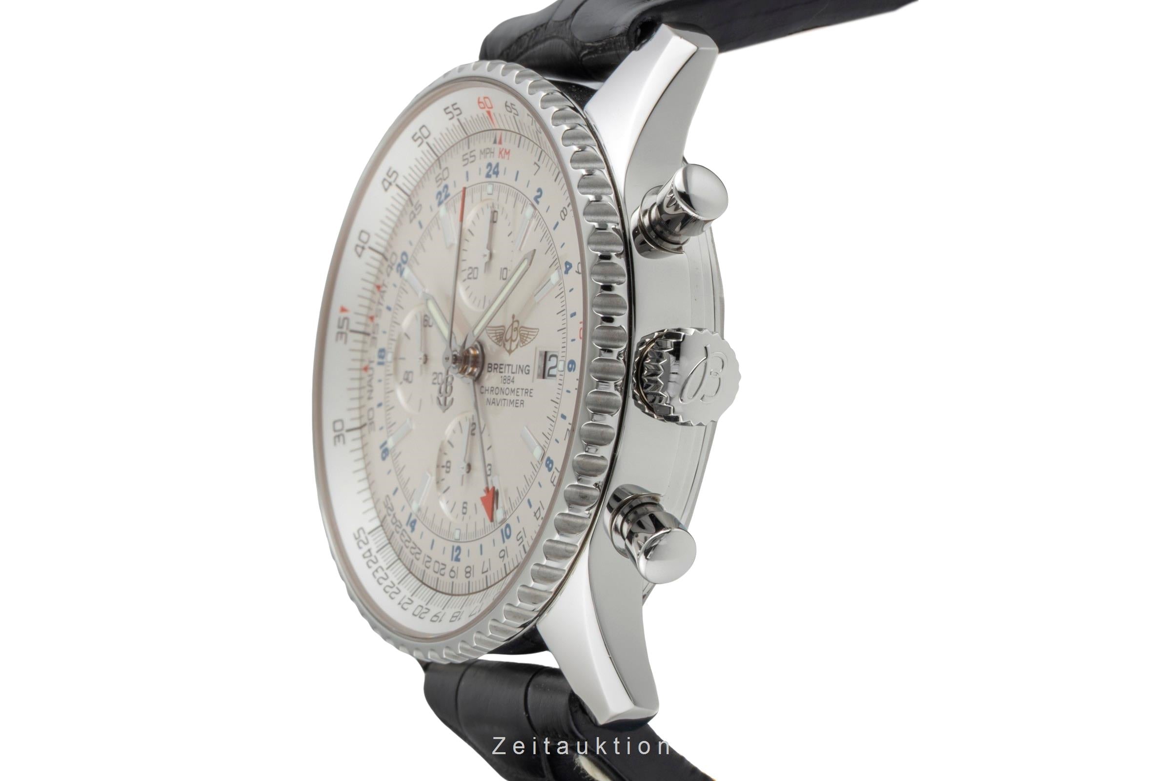 Breitling Navitimer World GMT Chronograph Automatik Ref. A24322 Klassiker [2505671]