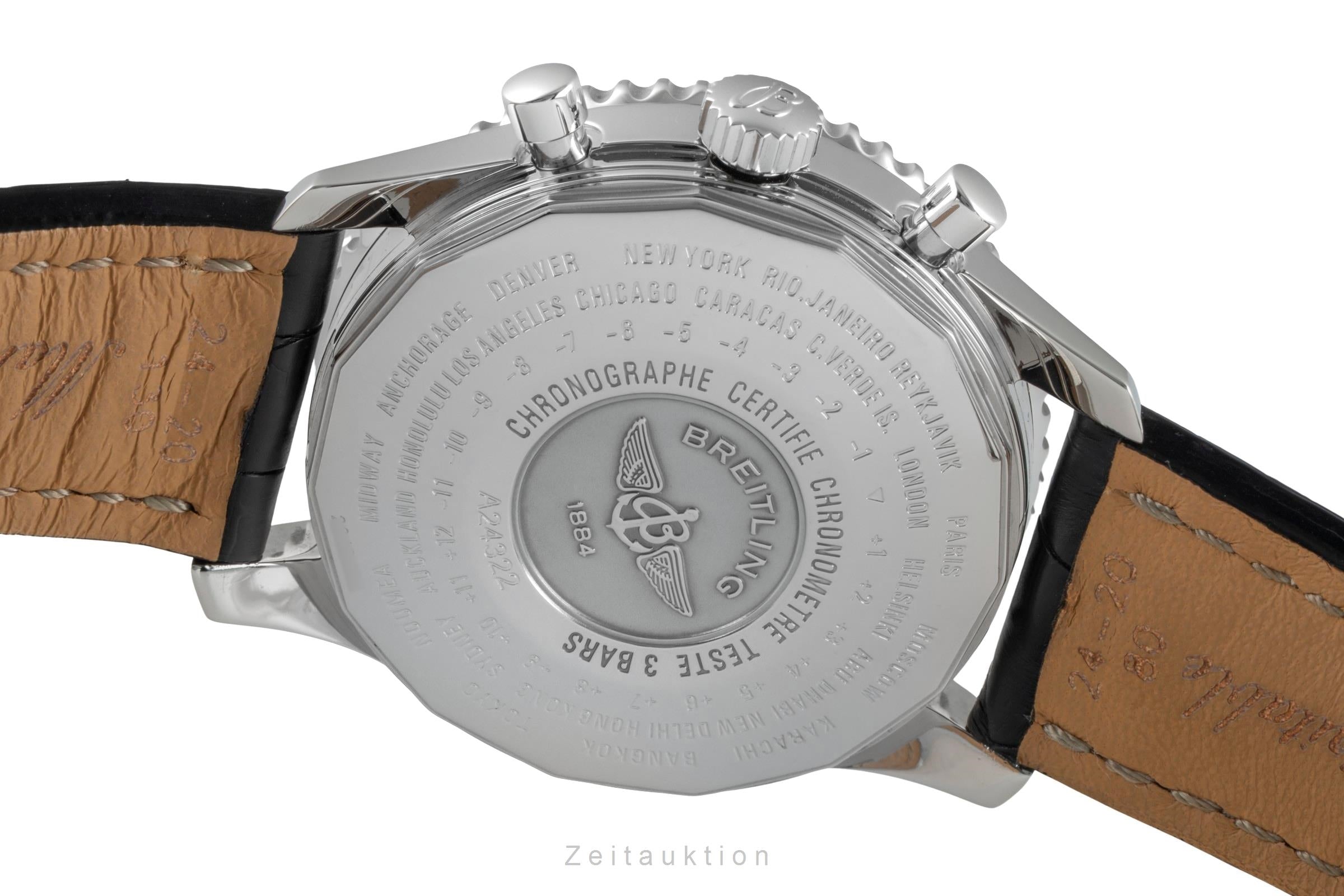 Breitling Navitimer World GMT Chronograph Automatik Ref. A24322 Klassiker [2505671]
