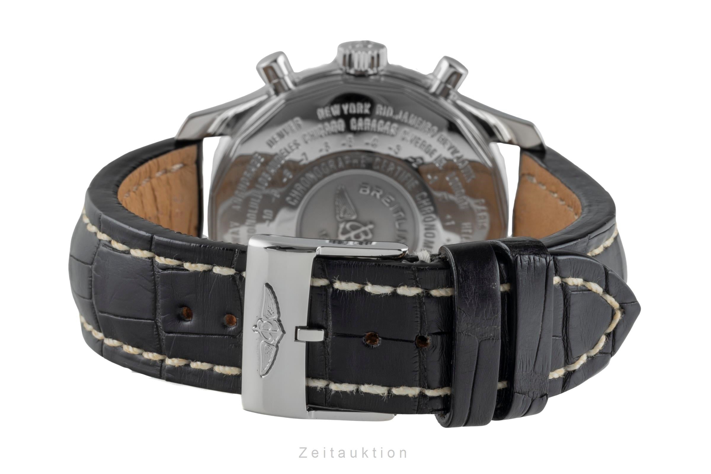 Breitling Navitimer World GMT Chronograph Automatik Ref. A24322 Klassiker [2505671]