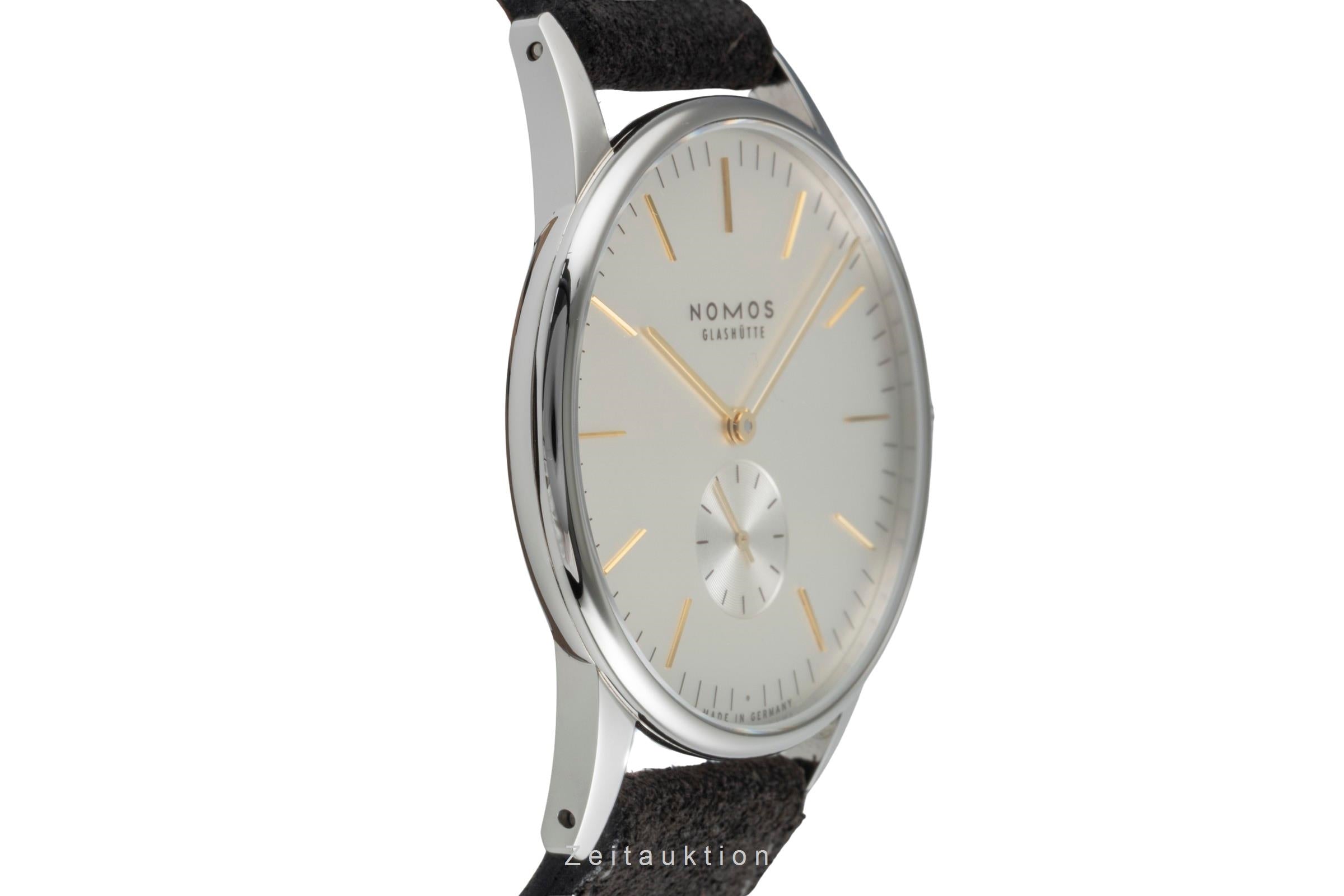 Nomos Orion acier à remontage manuel montre pour hommes 379 LP: 2260EUR  [2505674]