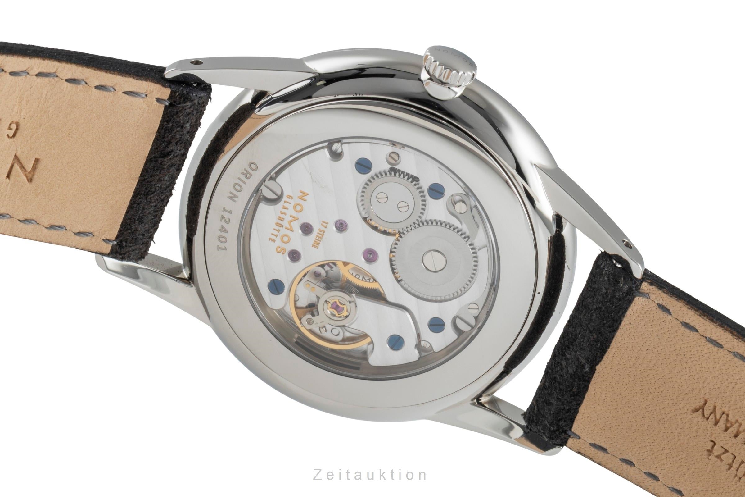 Nomos Orion acier à remontage manuel montre pour hommes 379 LP: 2260EUR  [2505674]