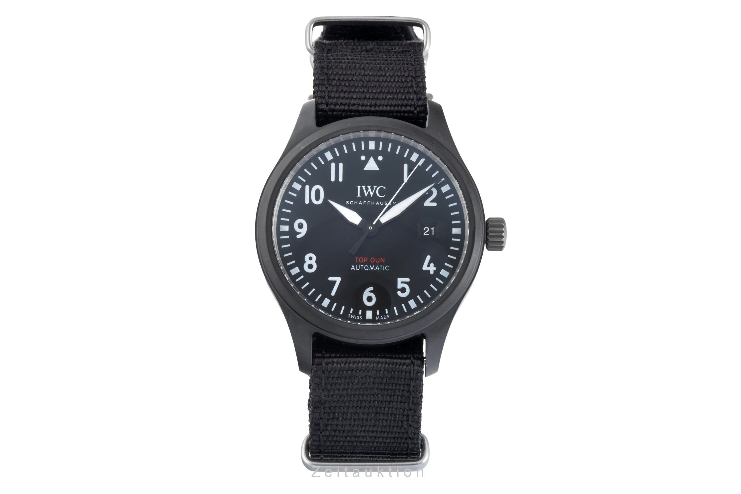 IWC Pilot ceramic / titanium automatic men's watch IW326901 LP: 7000EUR  [2505675]