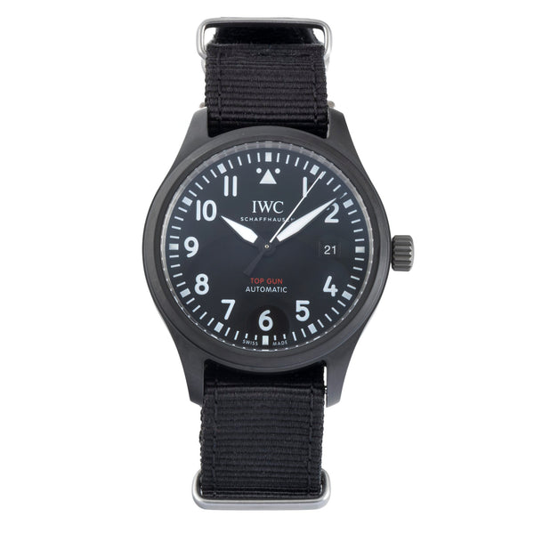 IWC Pilot ceramic / titanium automatic men's watch IW326901 LP: 7000EUR  [2505675]
