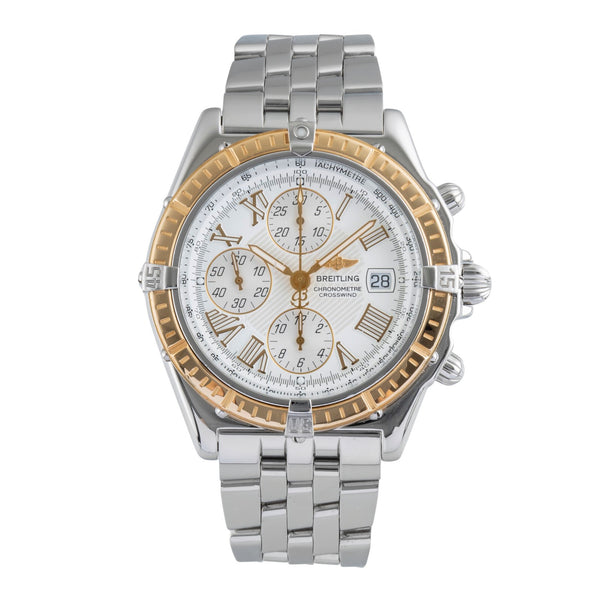 Breitling Crosswind Chronograph Stahl / Gold Automatik Herrenuhr Ref. D13355 [2505676]