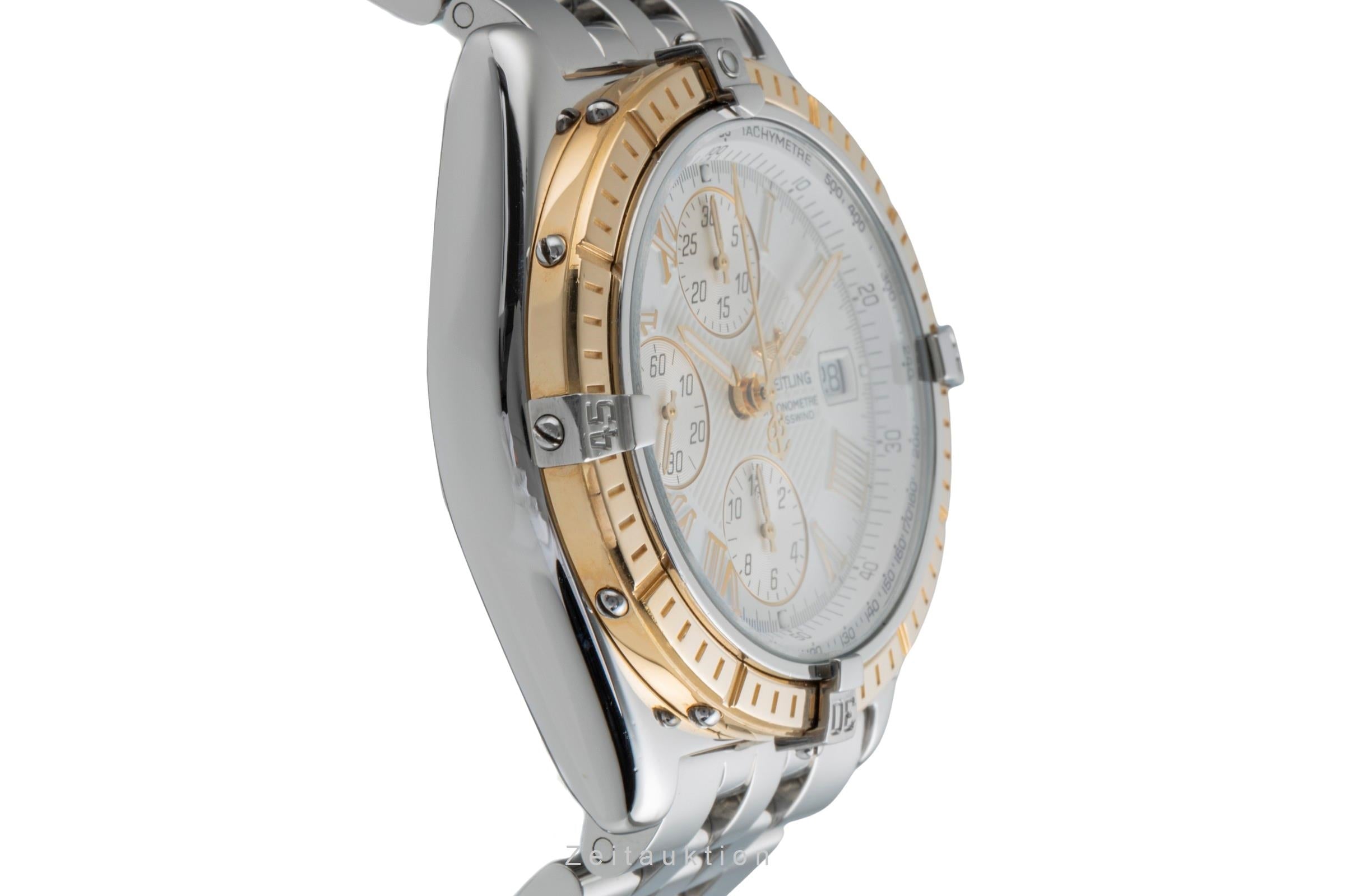 Breitling Crosswind Chronograph Stahl / Gold Automatik Herrenuhr Ref. D13355 [2505676]