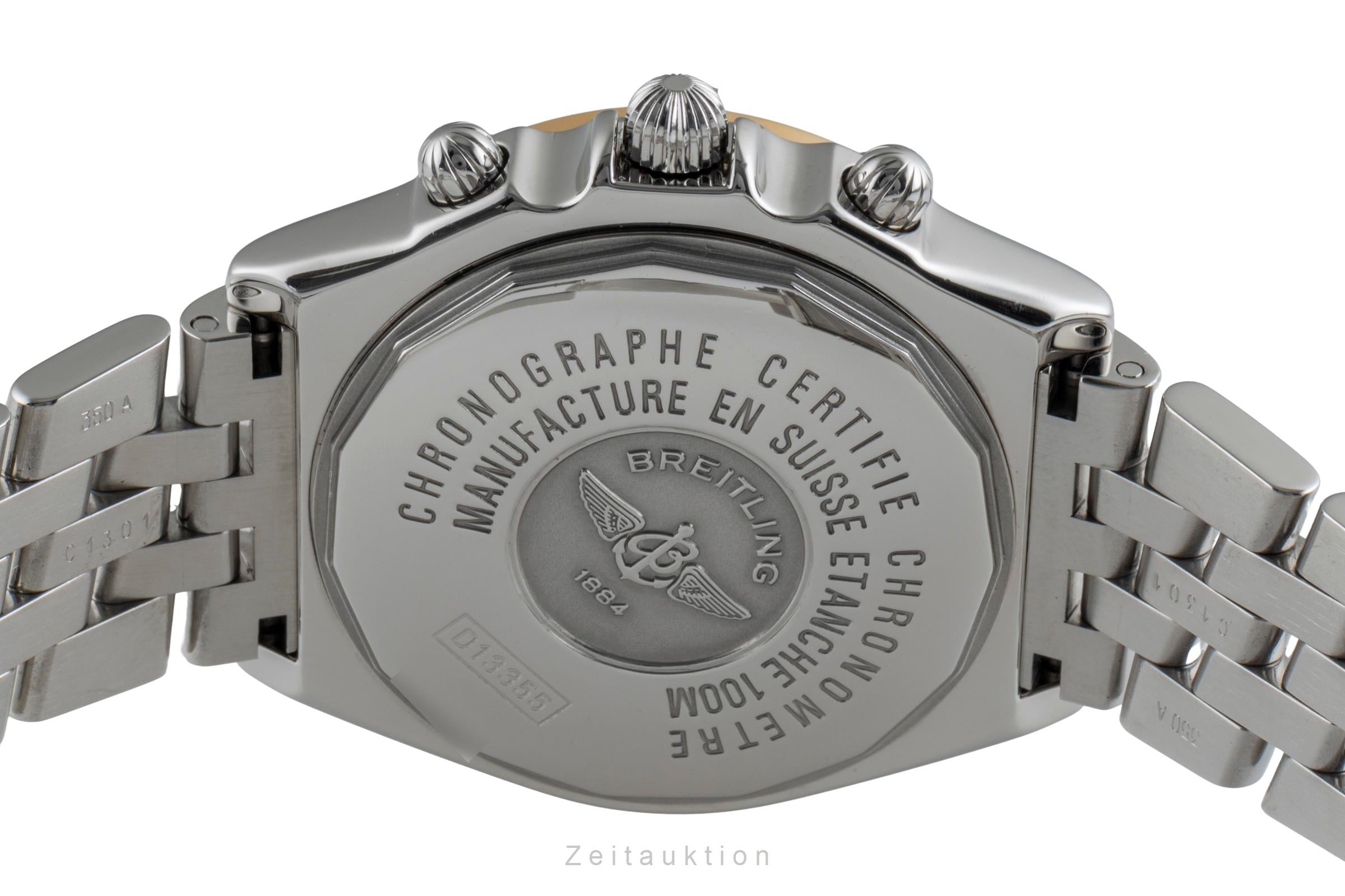 Breitling Crosswind Chronograph Stahl / Gold Automatik Herrenuhr Ref. D13355 [2505676]