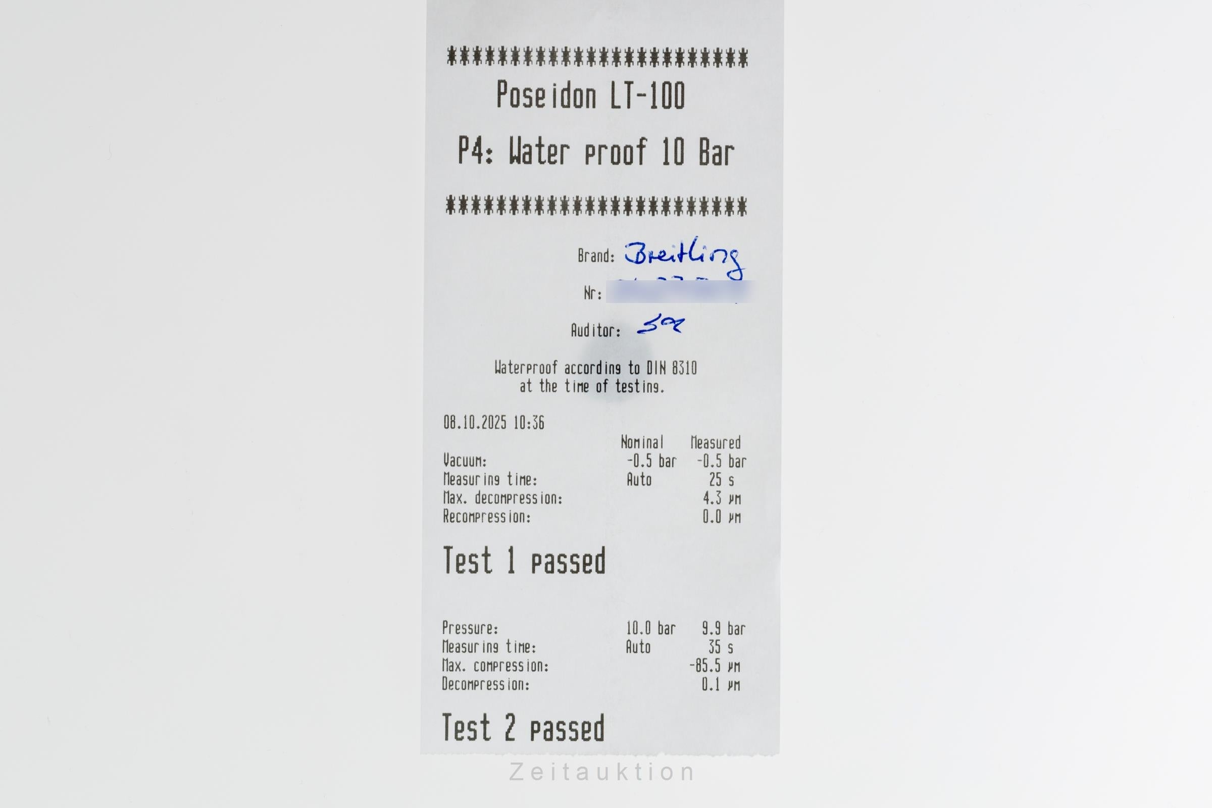 Breitling Premier cronógrafo acero automático reloj para caballeros AB0145331K1A1 LP: 9200EUR  [2505679]