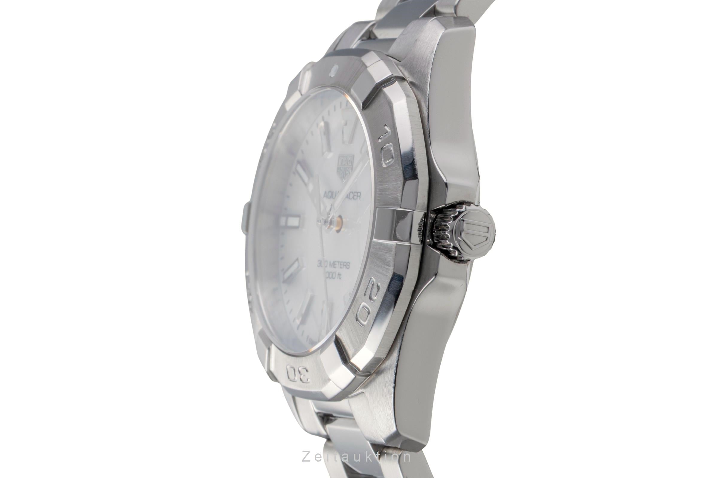 Tag Heuer Aquaracer Stahl MOP Dial Damenuhr Ref.WBD1311.BA0740 B&P 2018 [2505681]