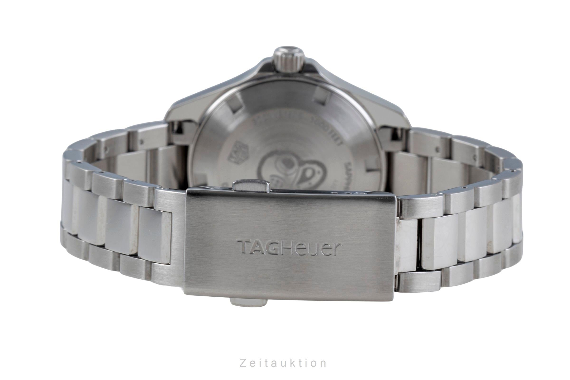 Tag Heuer Aquaracer Stahl MOP Dial Damenuhr Ref.WBD1311.BA0740 B&P 2018 [2505681]