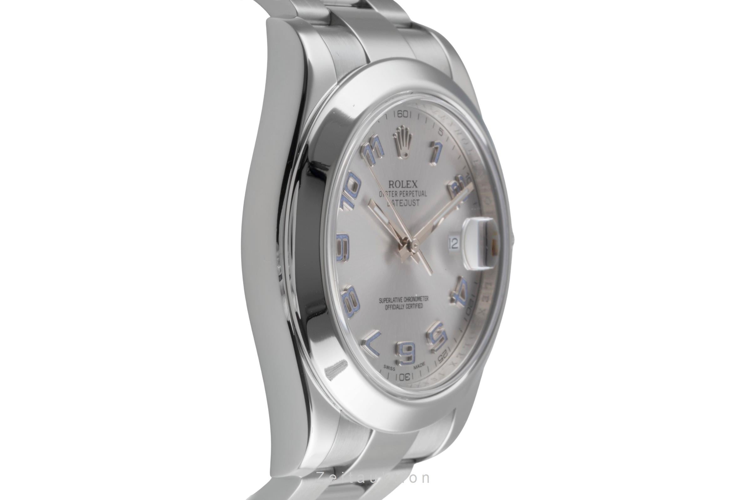 Rolex Datejust II 41 Blue Dial Oyster Edelstahl Automatik Herrenuhr Ref. 116300 [2505682]