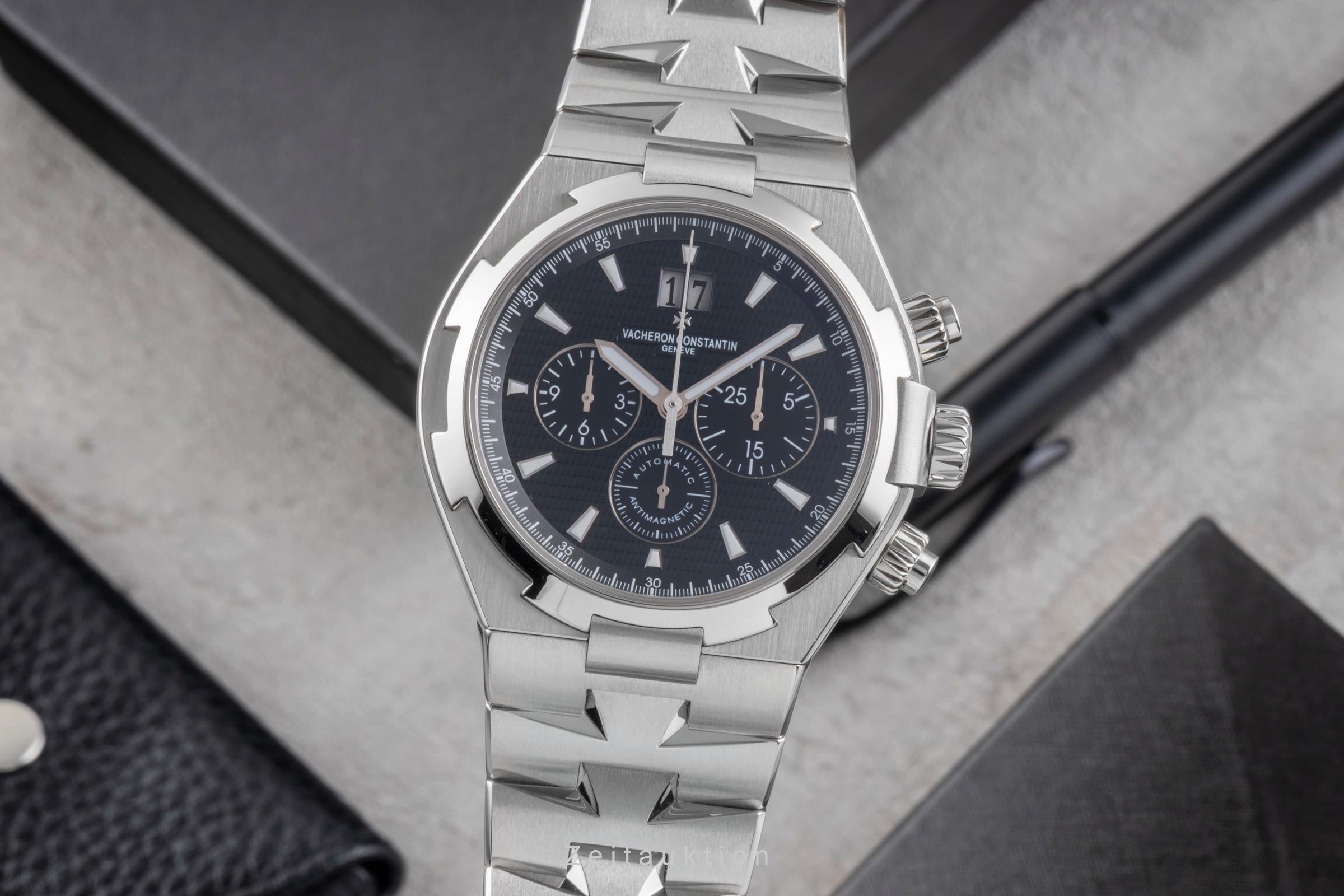 Vacheron & Constantin Overseas chronograph steel automatic men's watch 49150/B01A-9097  [2505687]
