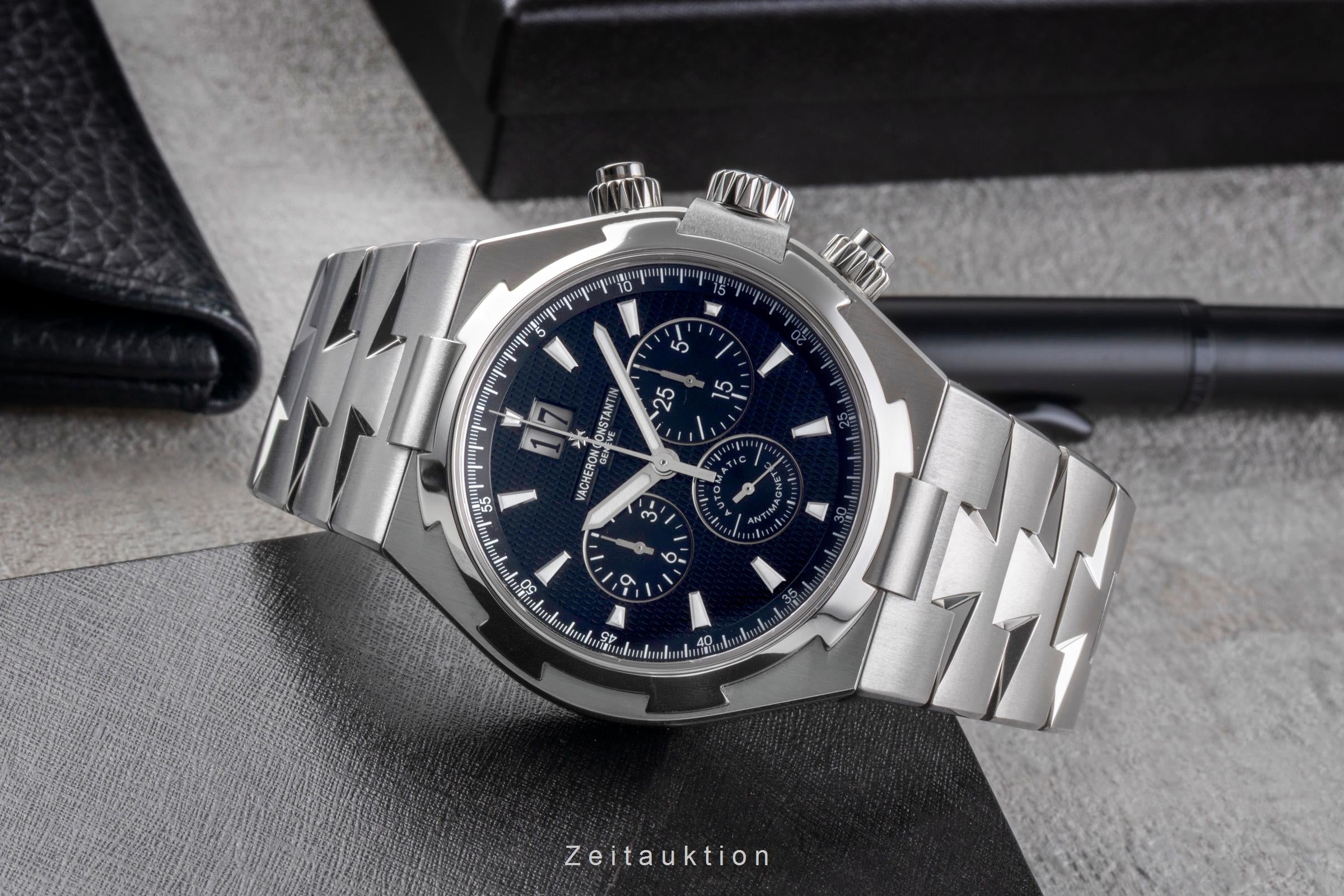 Vacheron & Constantin Overseas chronograph steel automatic men's watch 49150/B01A-9097  [2505687]