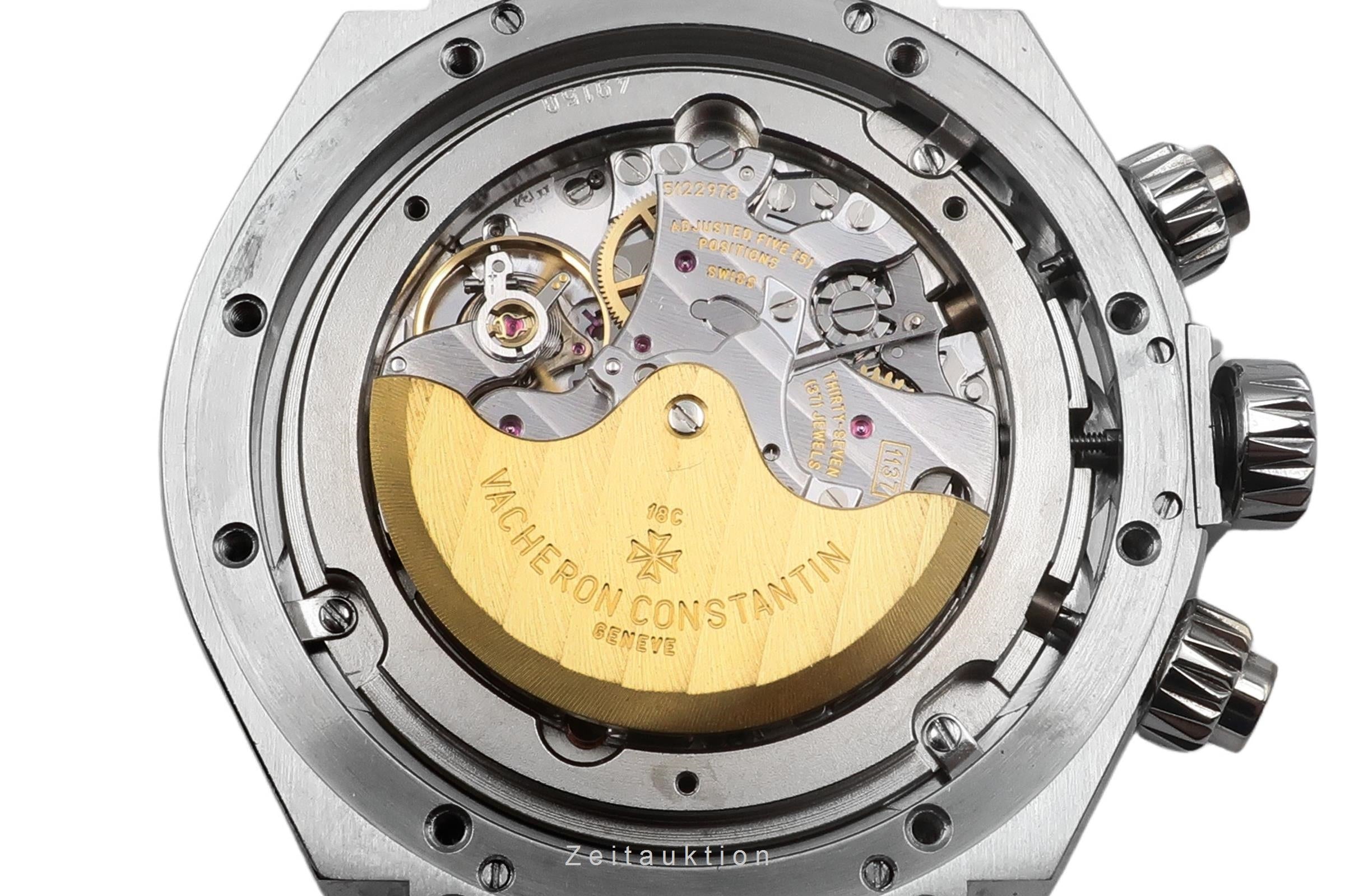 Vacheron & Constantin Overseas chronograph steel automatic men's watch 49150/B01A-9097  [2505687]
