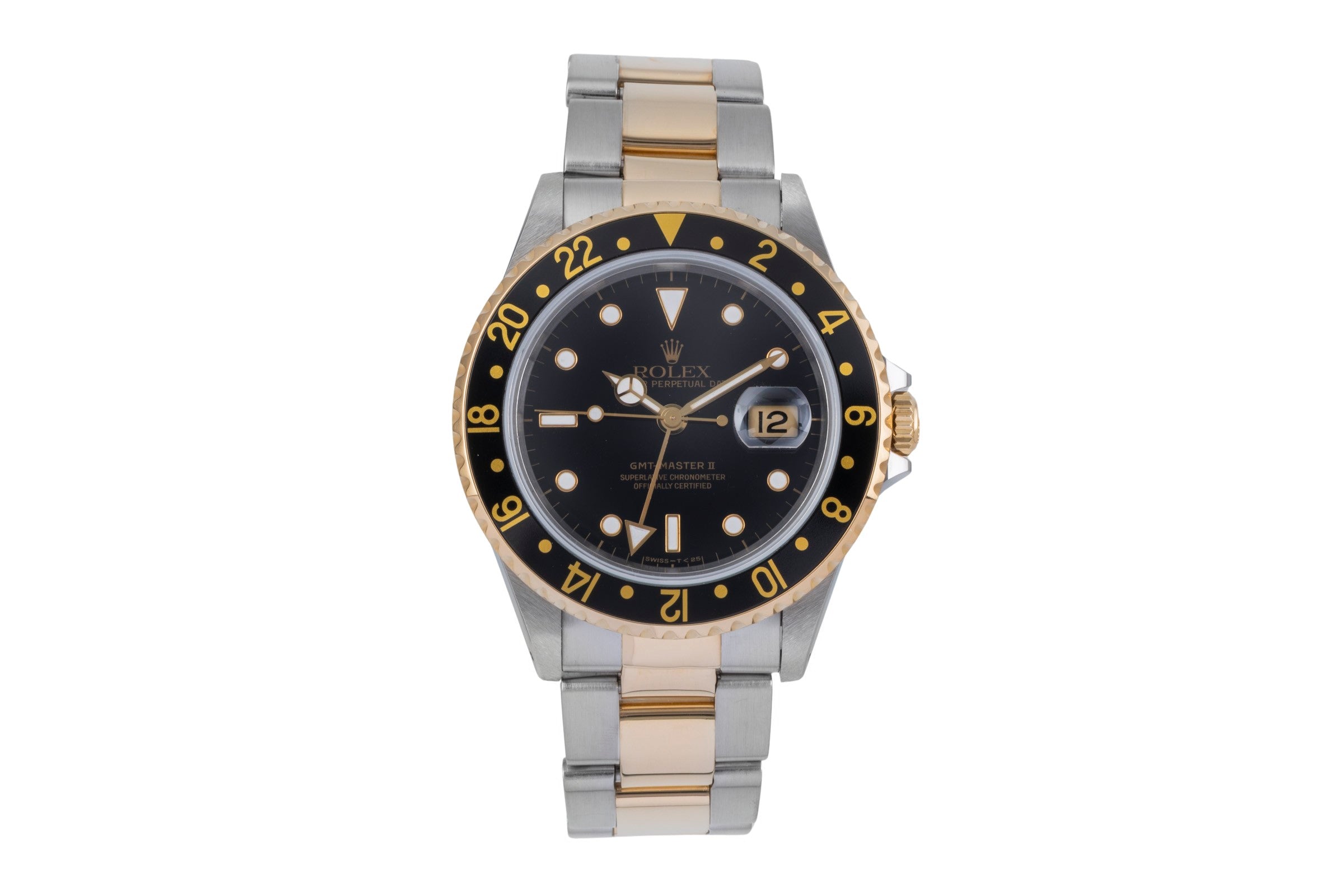 Rolex GMT-Master II acier / or  automatique montre pour hommes 16713  [2505688]