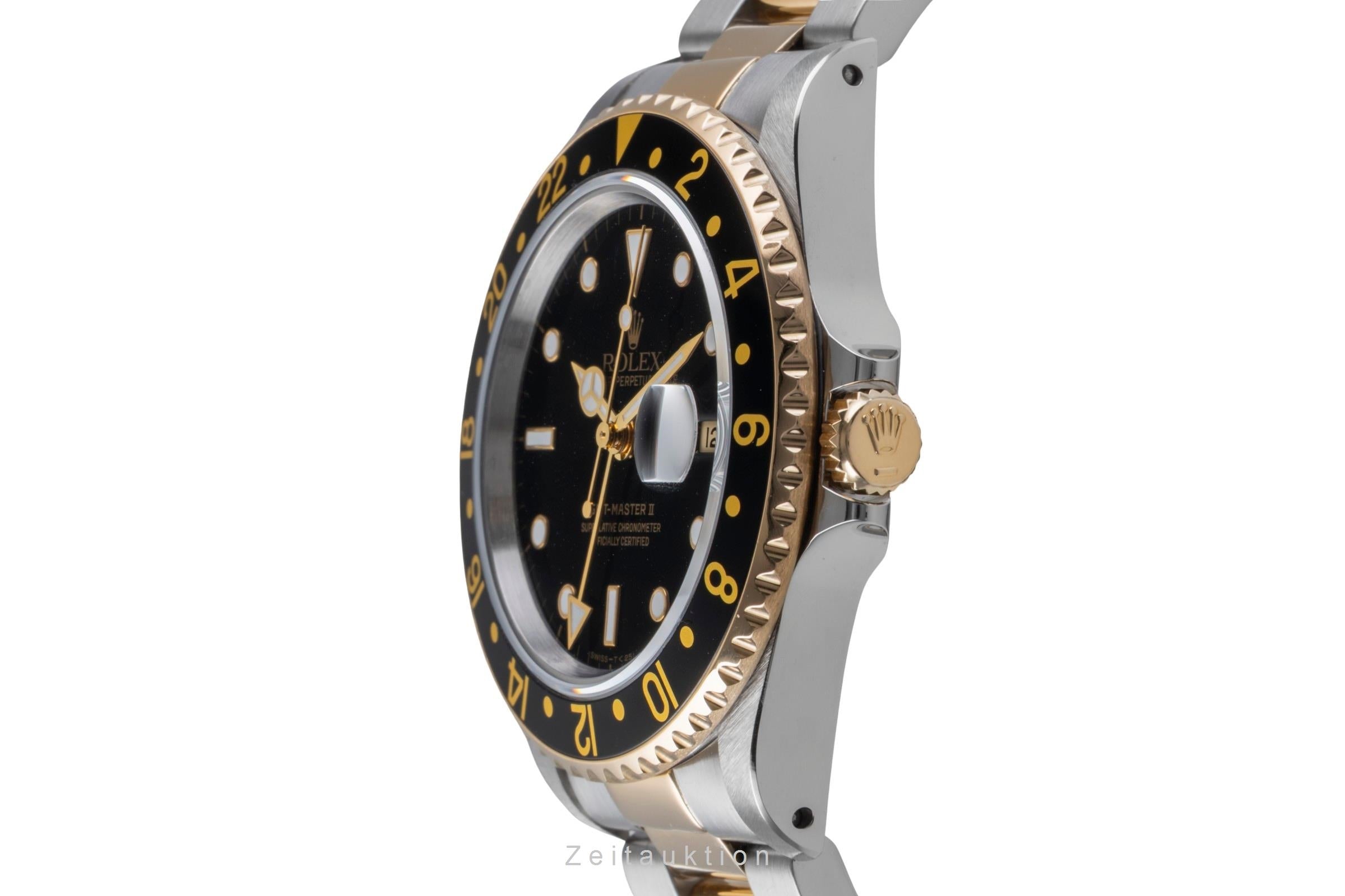 Rolex GMT-Master II acier / or  automatique montre pour hommes 16713  [2505688]