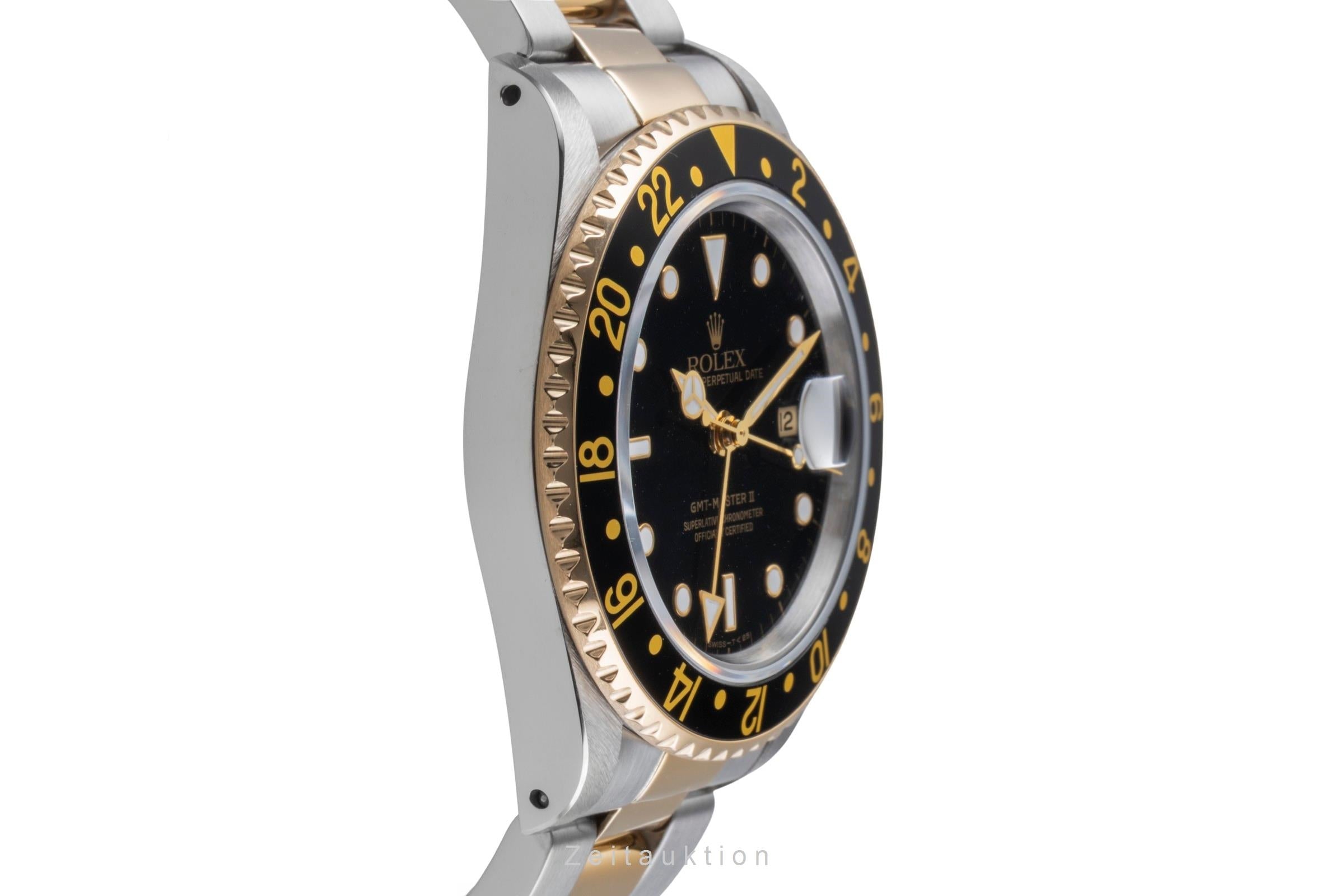 Rolex GMT-Master II steel / gold automatic Kal. 3185 Ref. 16713